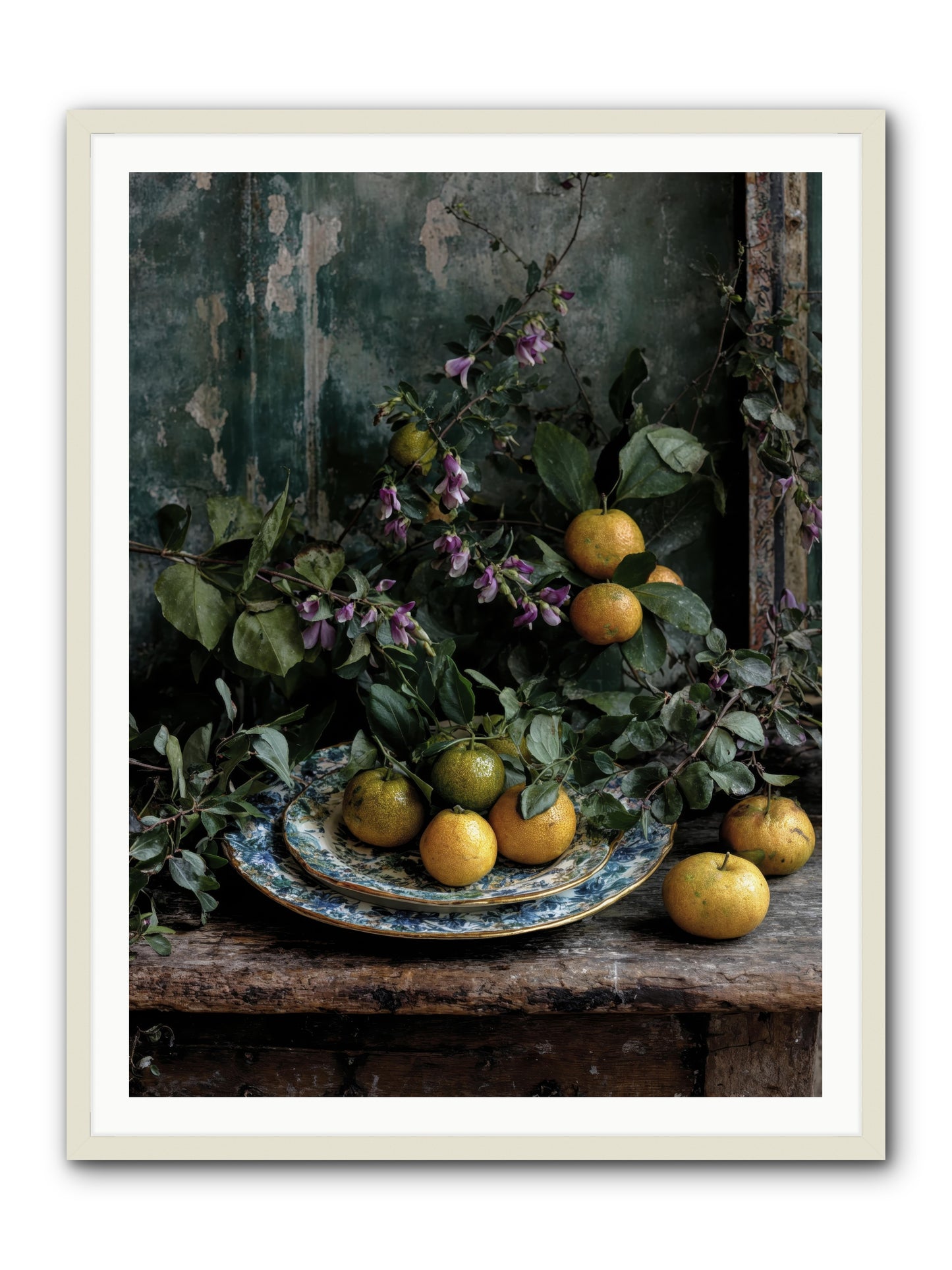 Clarabelle -- Framed Print - White 36x48