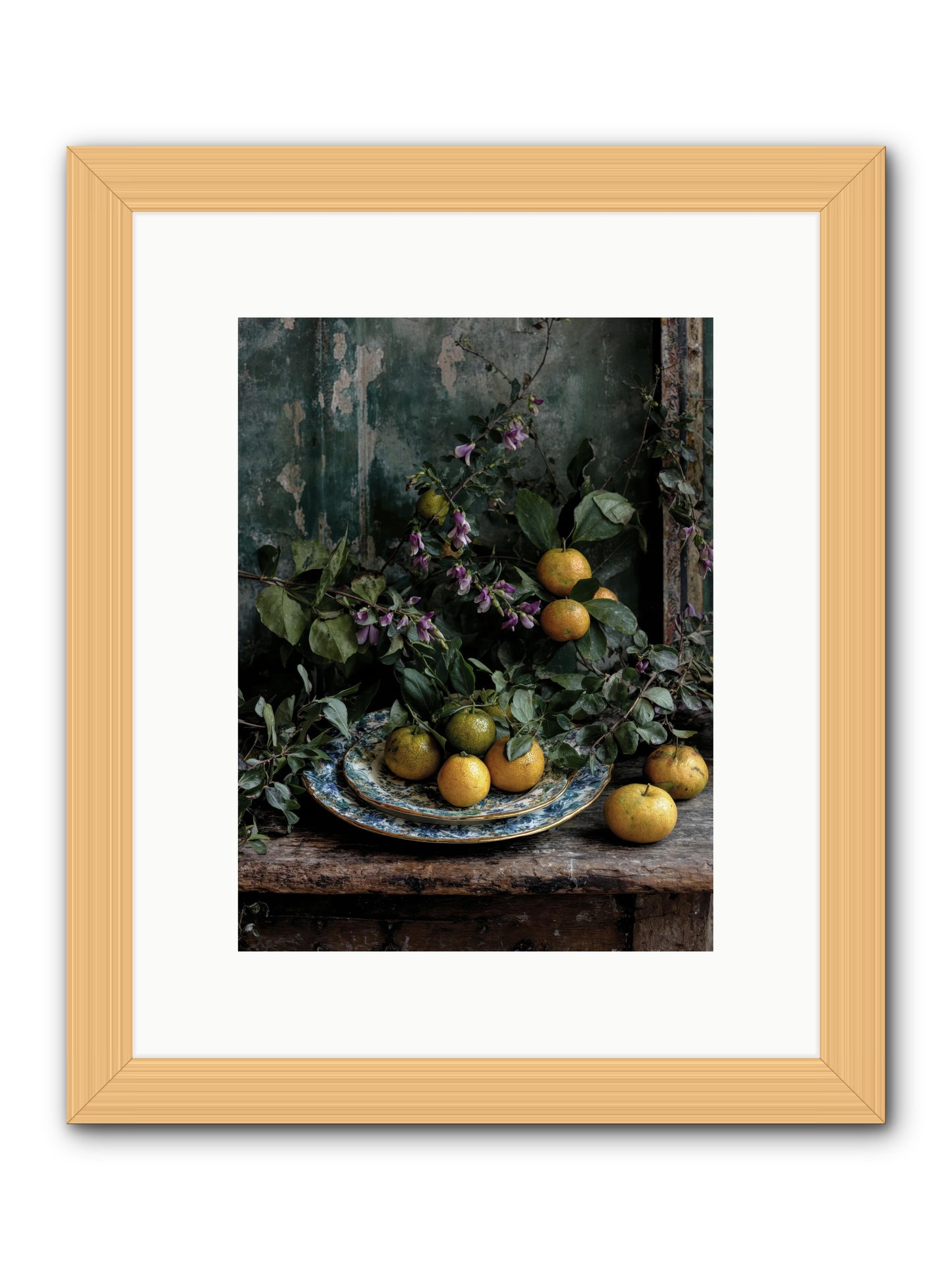 Clarabelle -- Framed Print - Natural 9x12