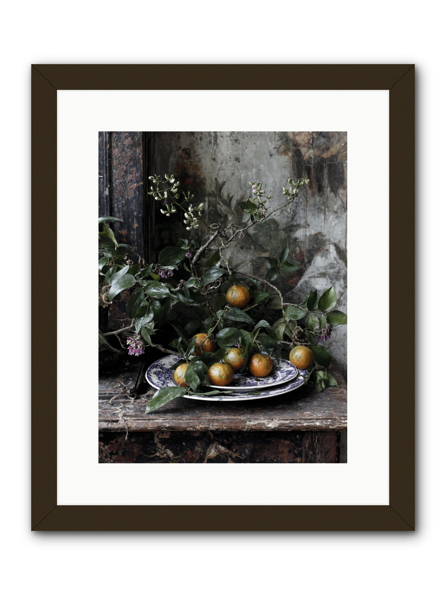 Claudette -- Framed Print - Black 12x16
