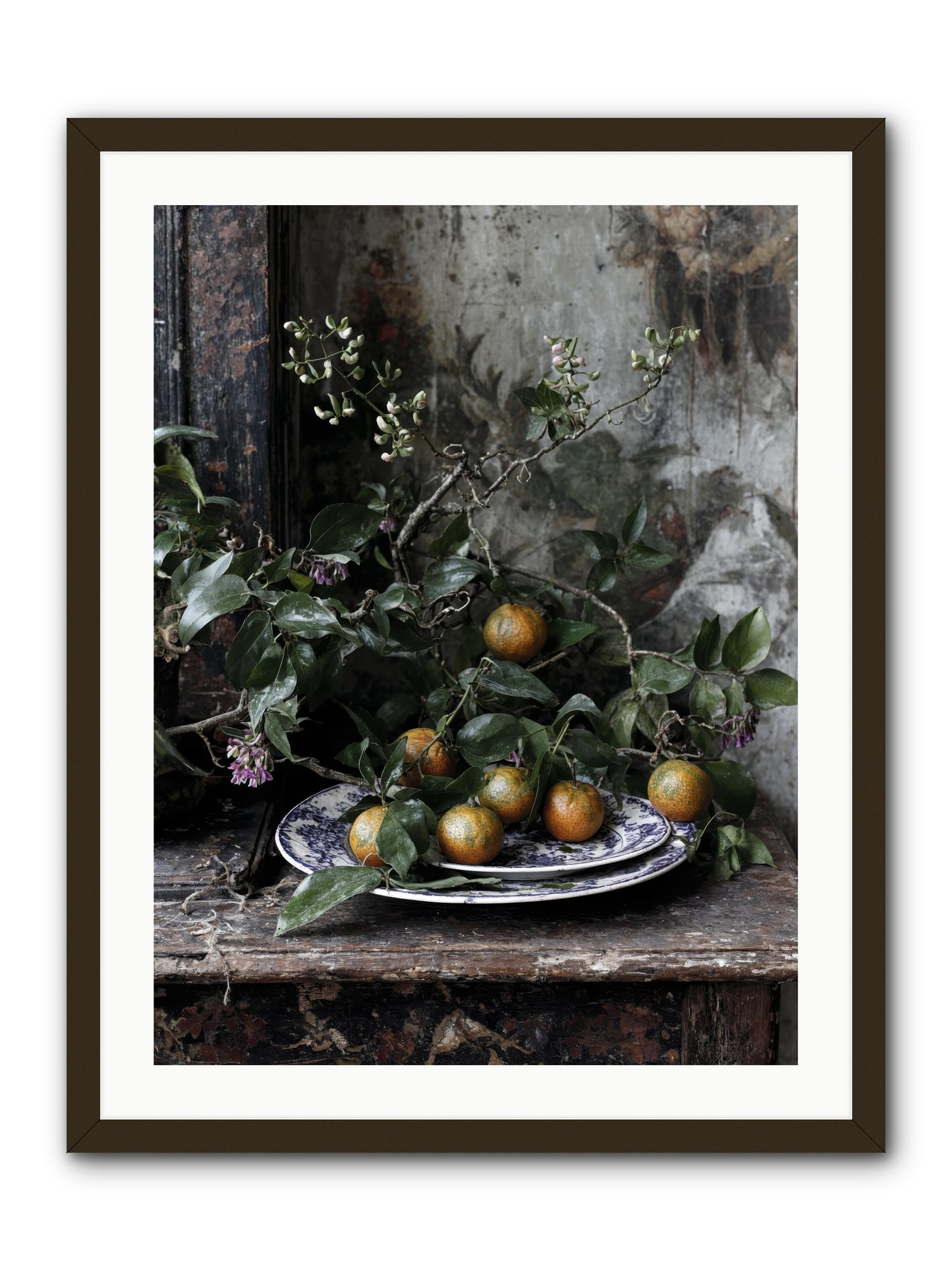 Claudette -- Framed Print - Black 24x32