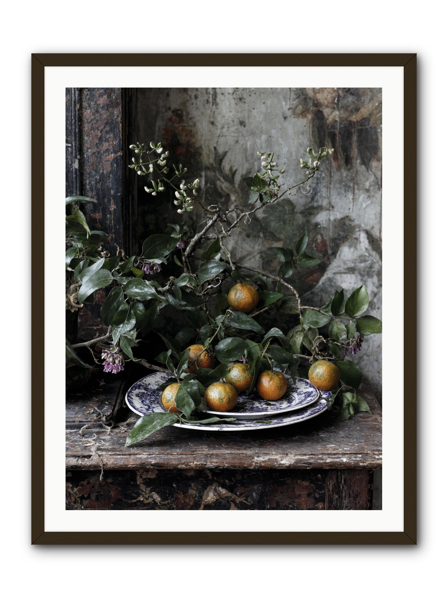 Claudette -- Framed Print - Black 30x40