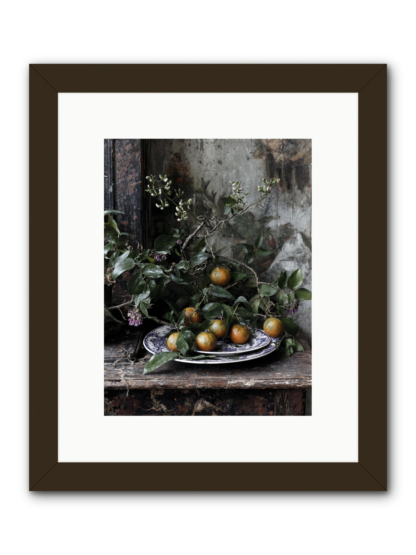 Claudette -- Framed Print - Black 9x12
