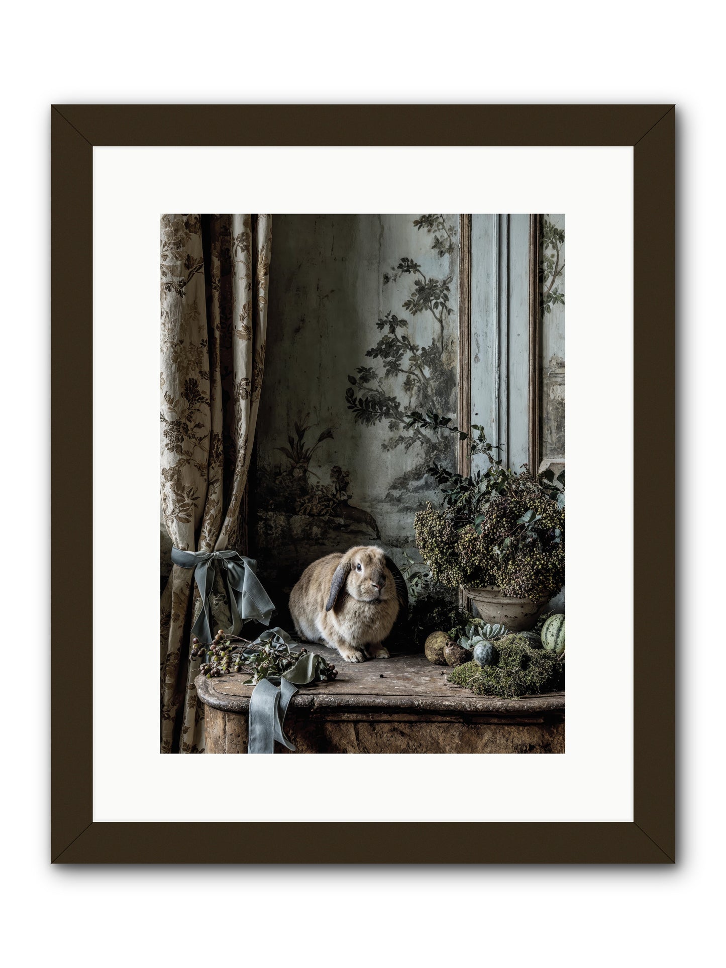 Clementine -- Framed Print - Black 12x16