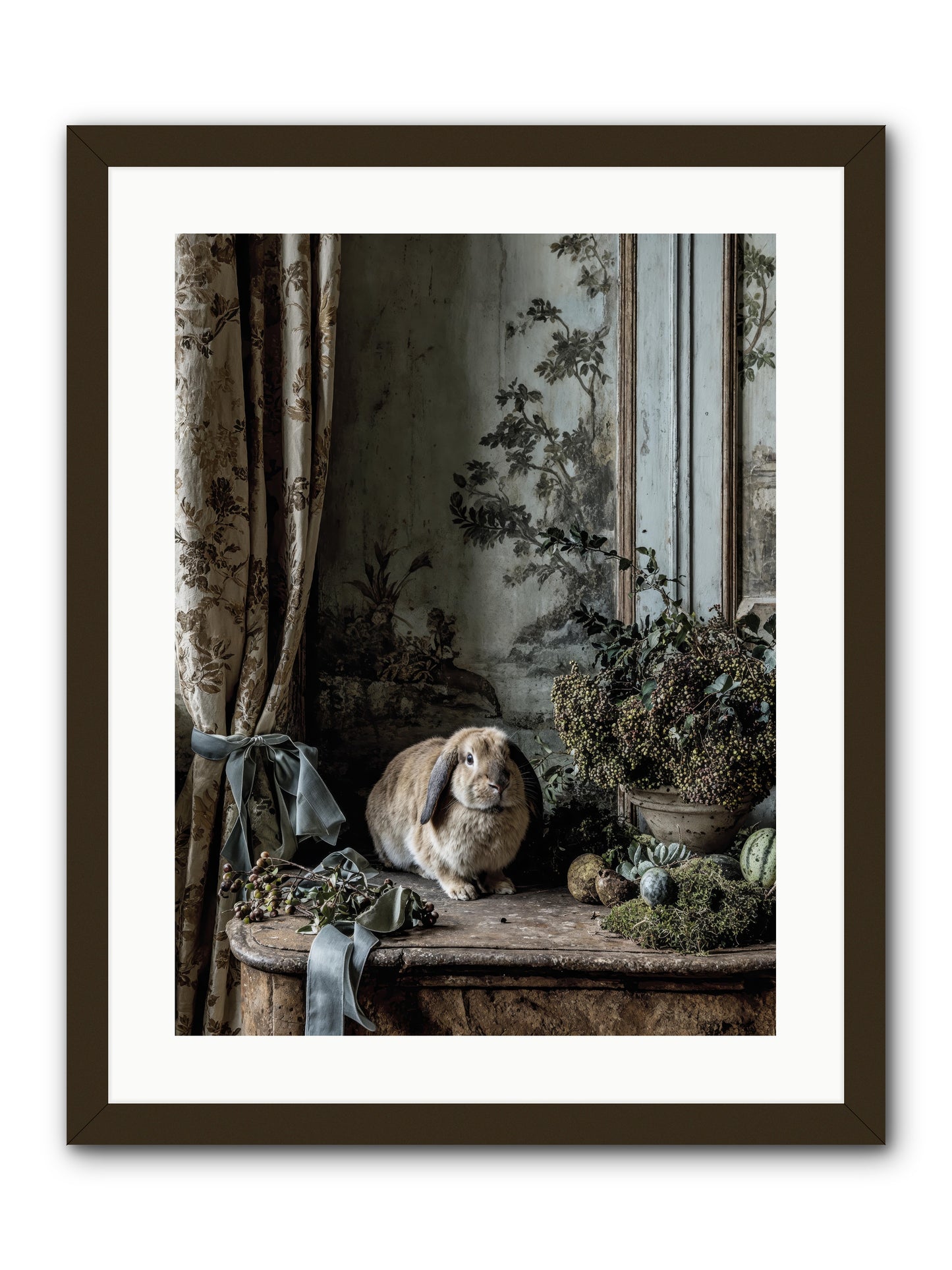 Clementine -- Framed Print - Black 18x24