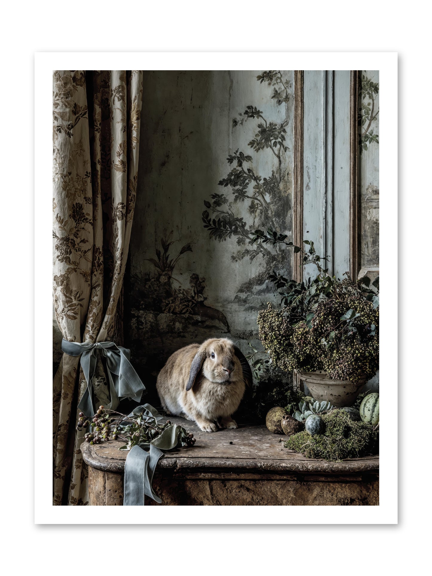 Clementine -- Loose Canvas Print 18x24