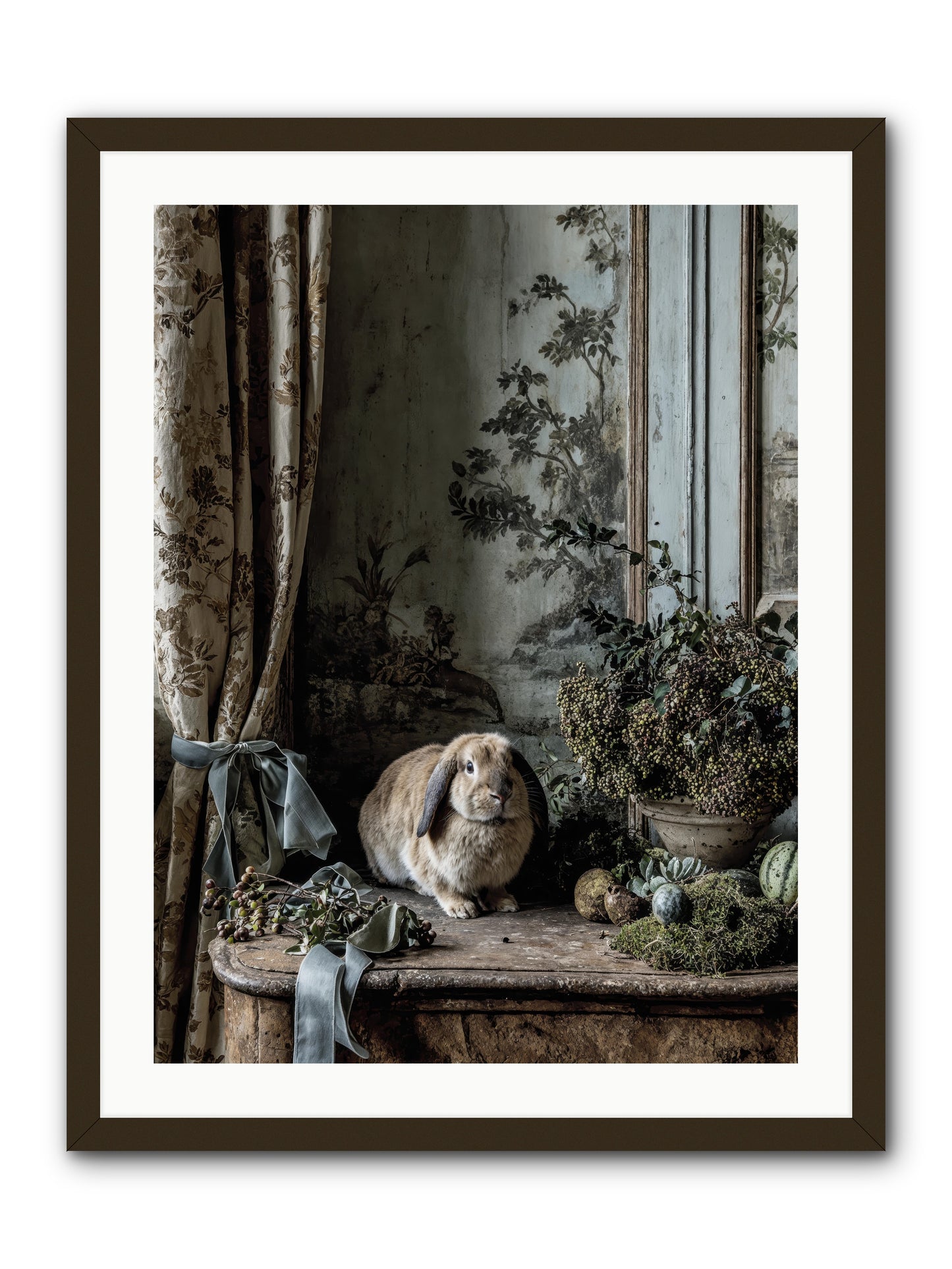 Clementine -- Framed Print - Black 24x32