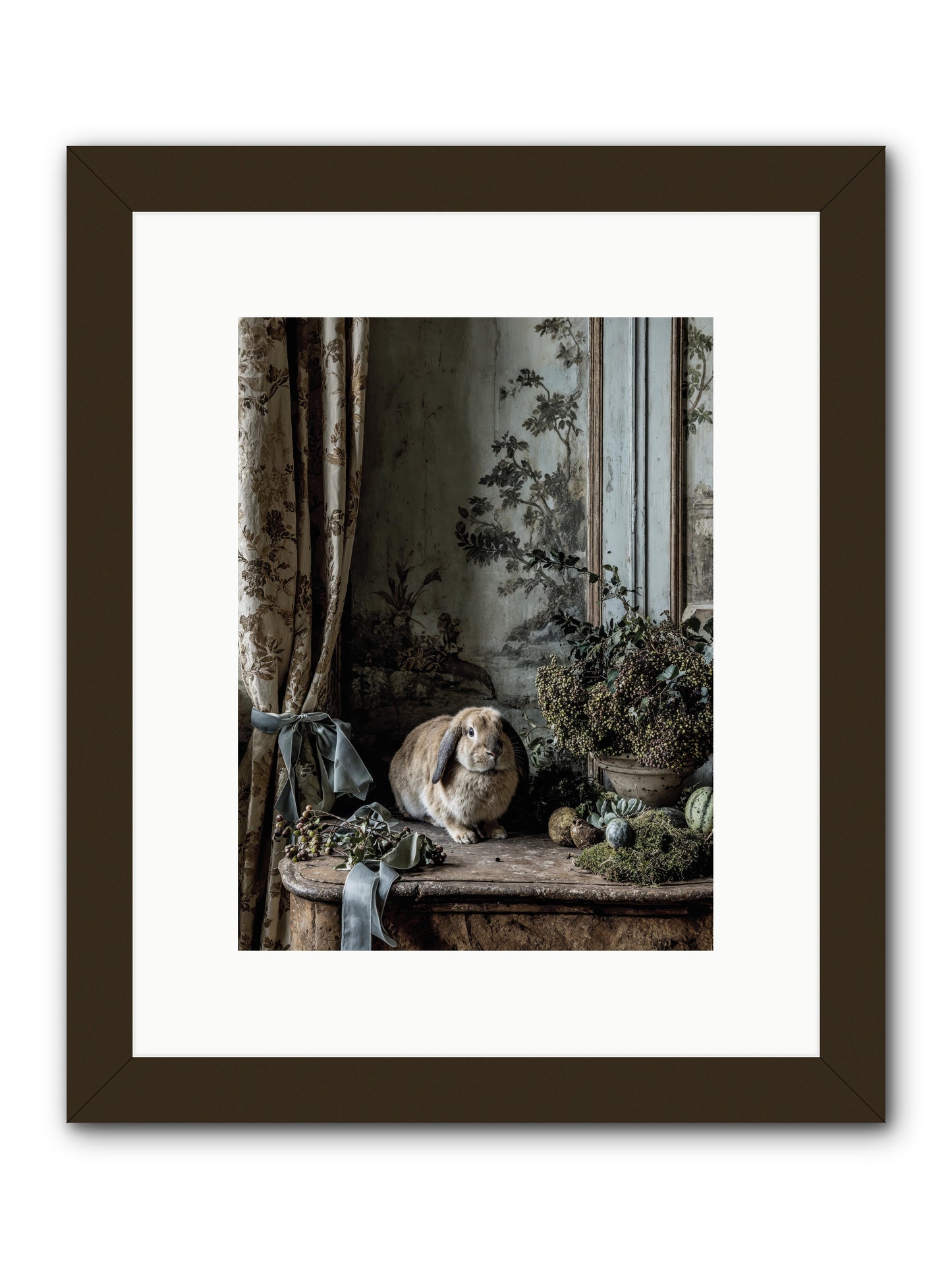 Clementine -- Framed Print - Black 9x12