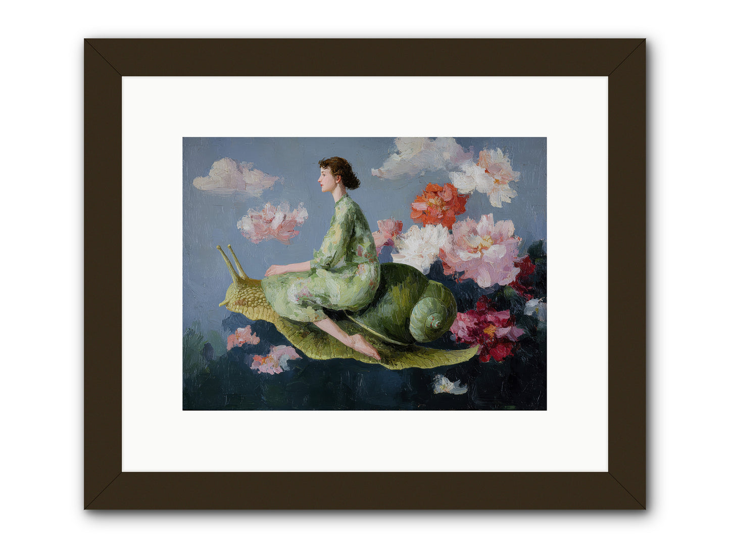 Clementine’s Call-REZ -- Framed Print - Black 12x9