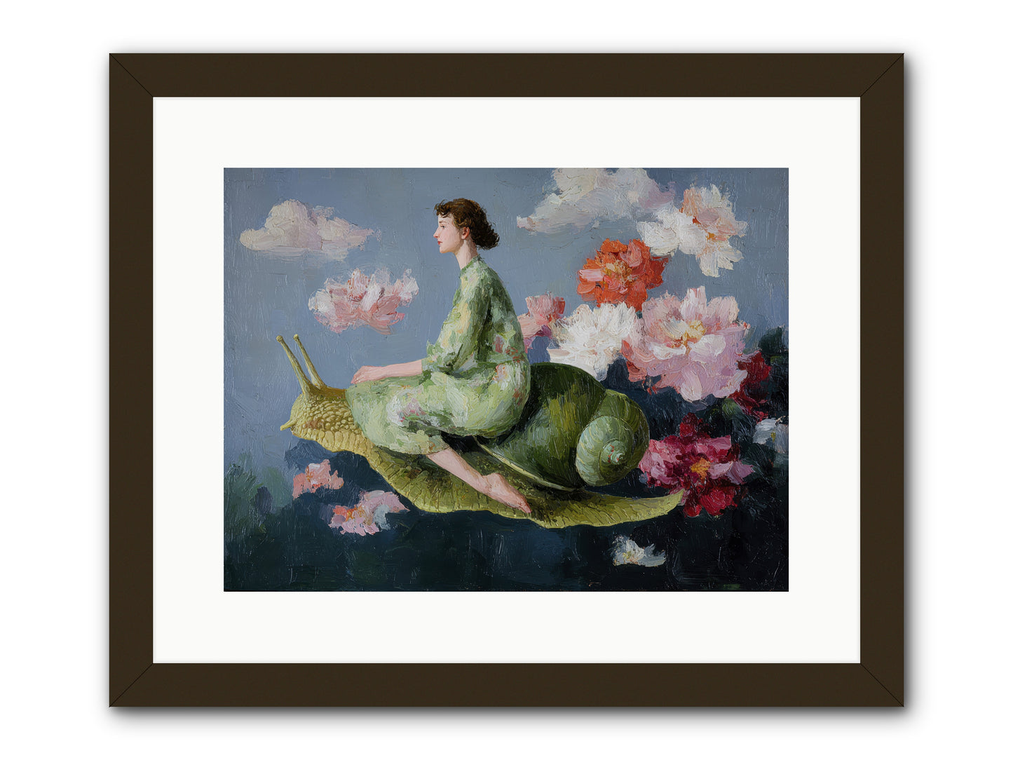 Clementine’s Call-REZ -- Framed Print - Black 16x12