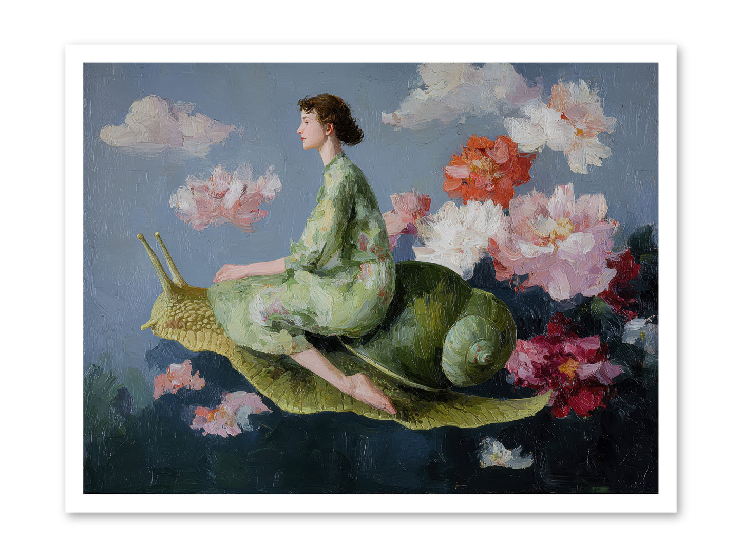 Clementine’s Call-REZ -- Loose Canvas Print 32x24