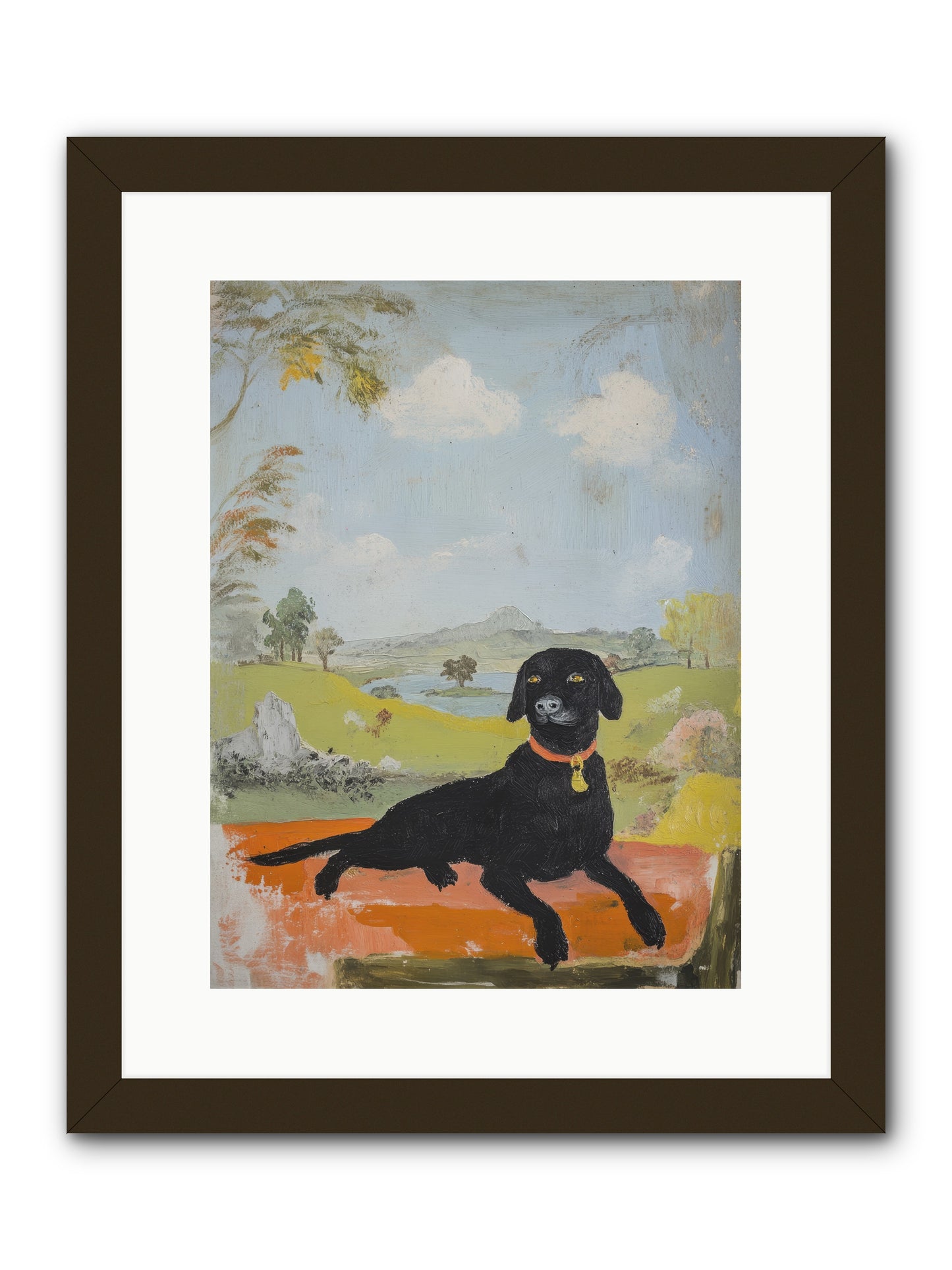 Cleopatra -- Framed Print - Black 12x16
