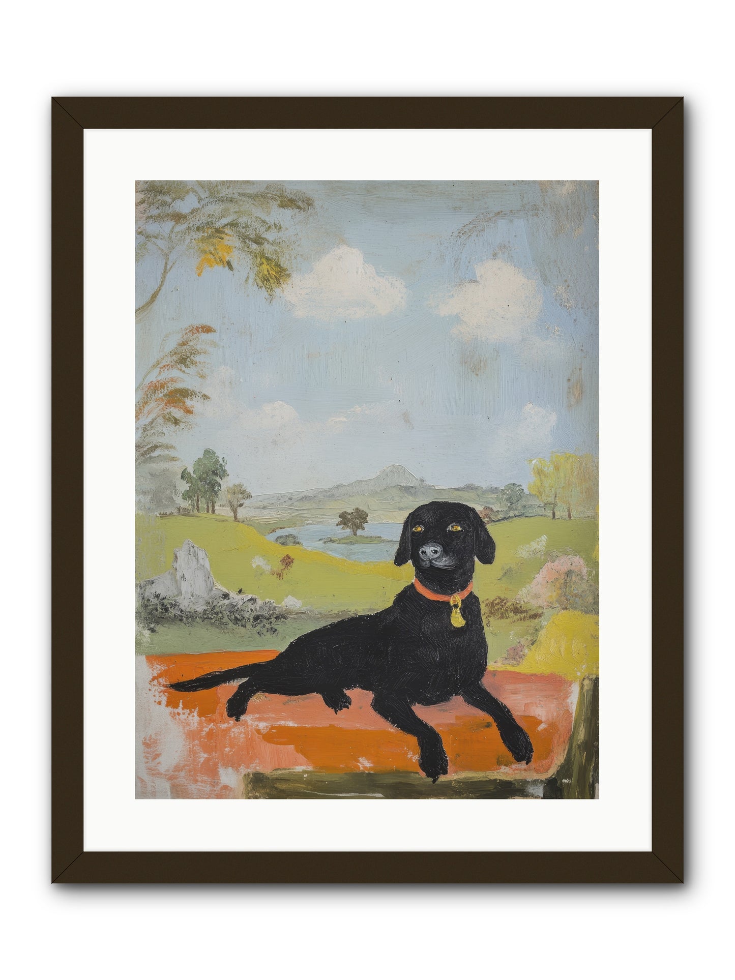 Cleopatra -- Framed Print - Black 18x24