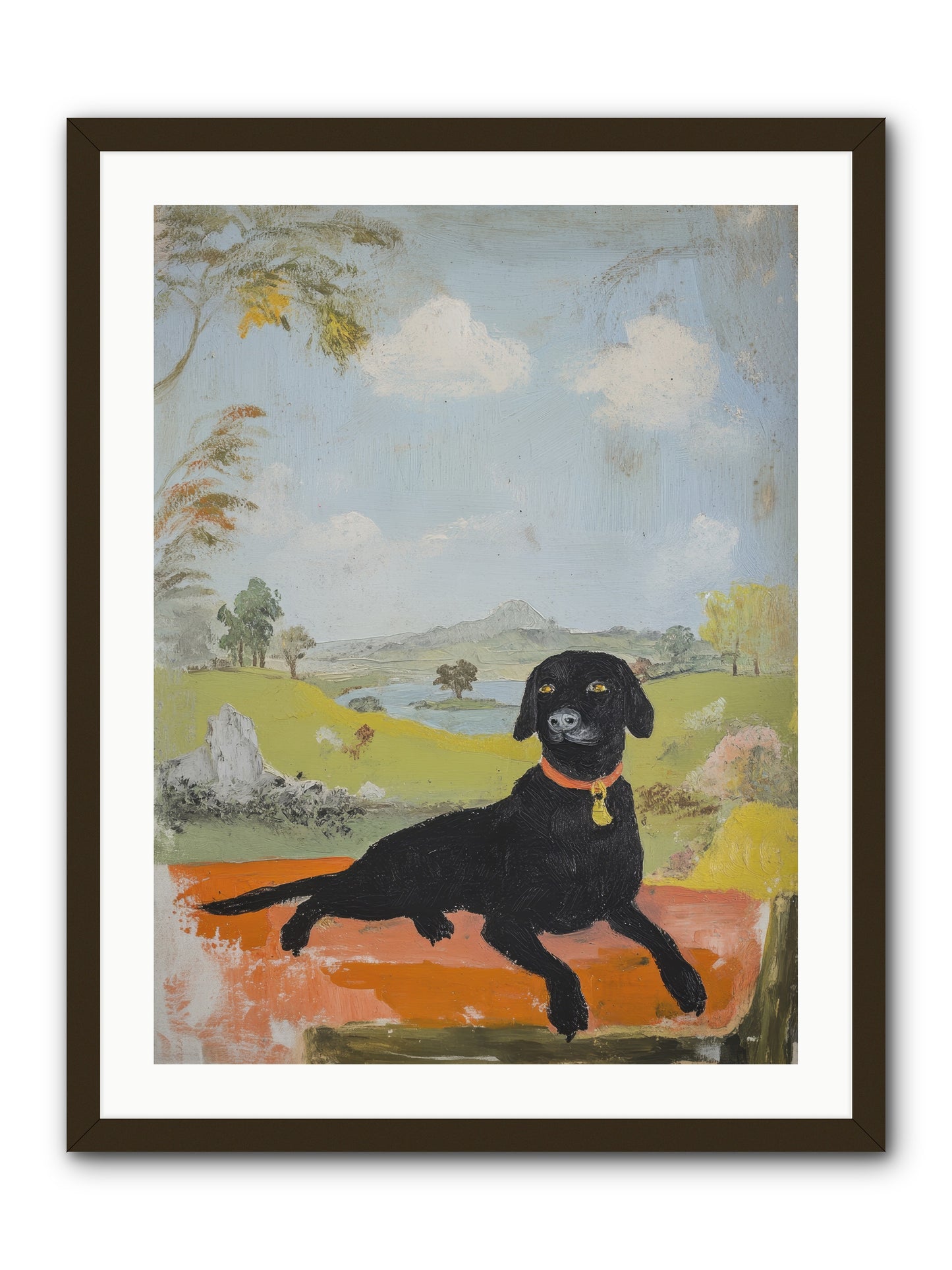 Cleopatra -- Framed Print - Black 24x32