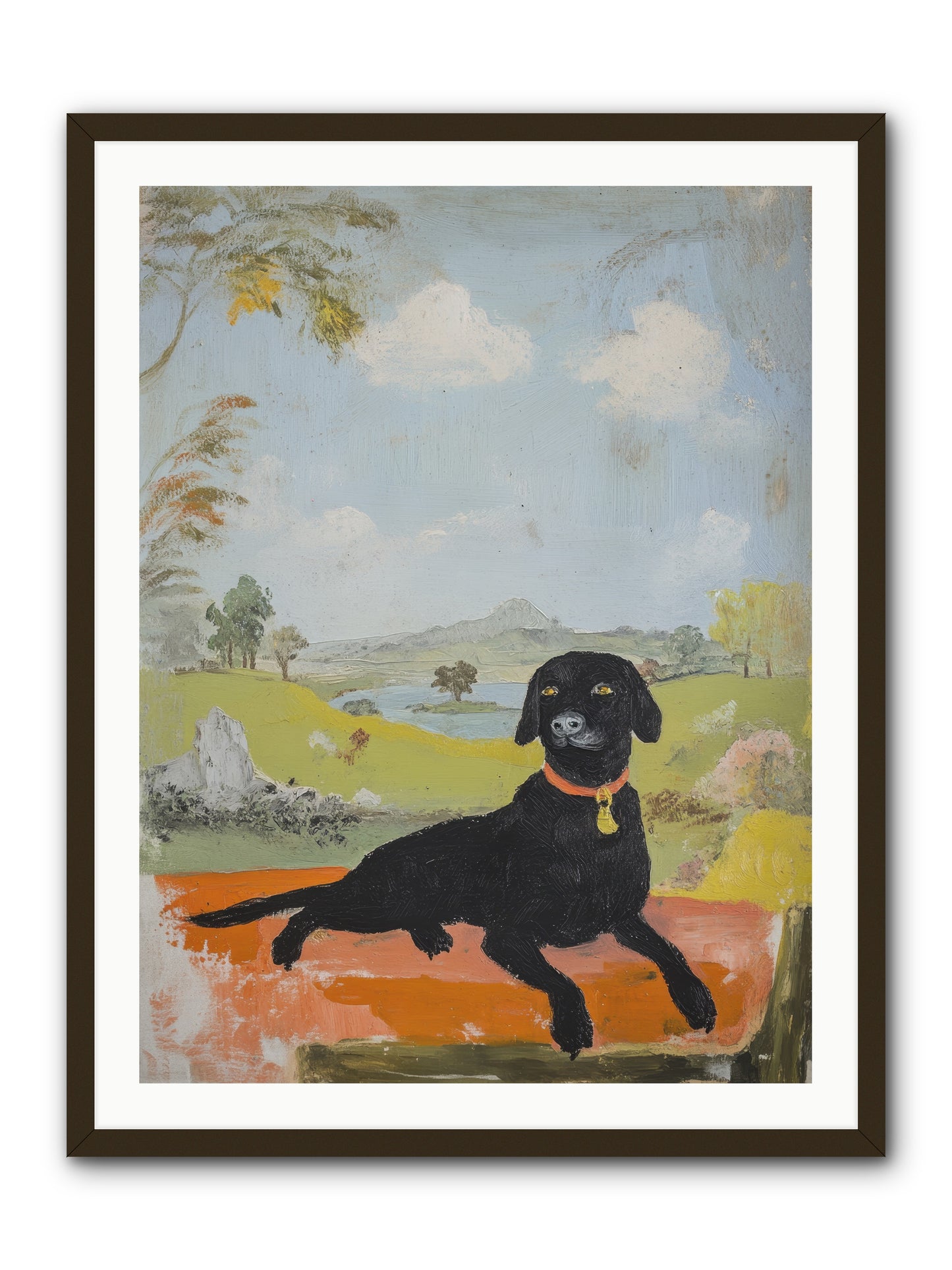 Cleopatra -- Framed Print - Black 30x40