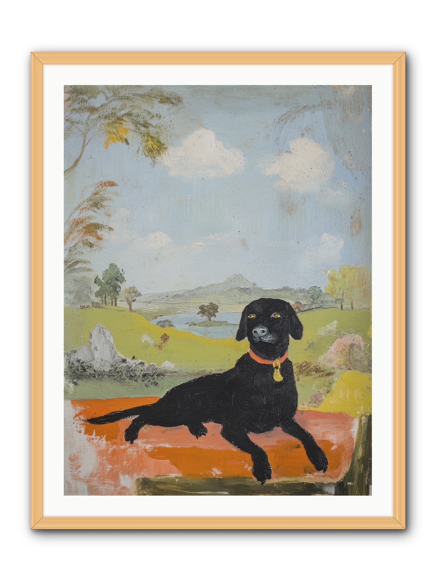 Cleopatra -- Framed Print - Natural 30x40