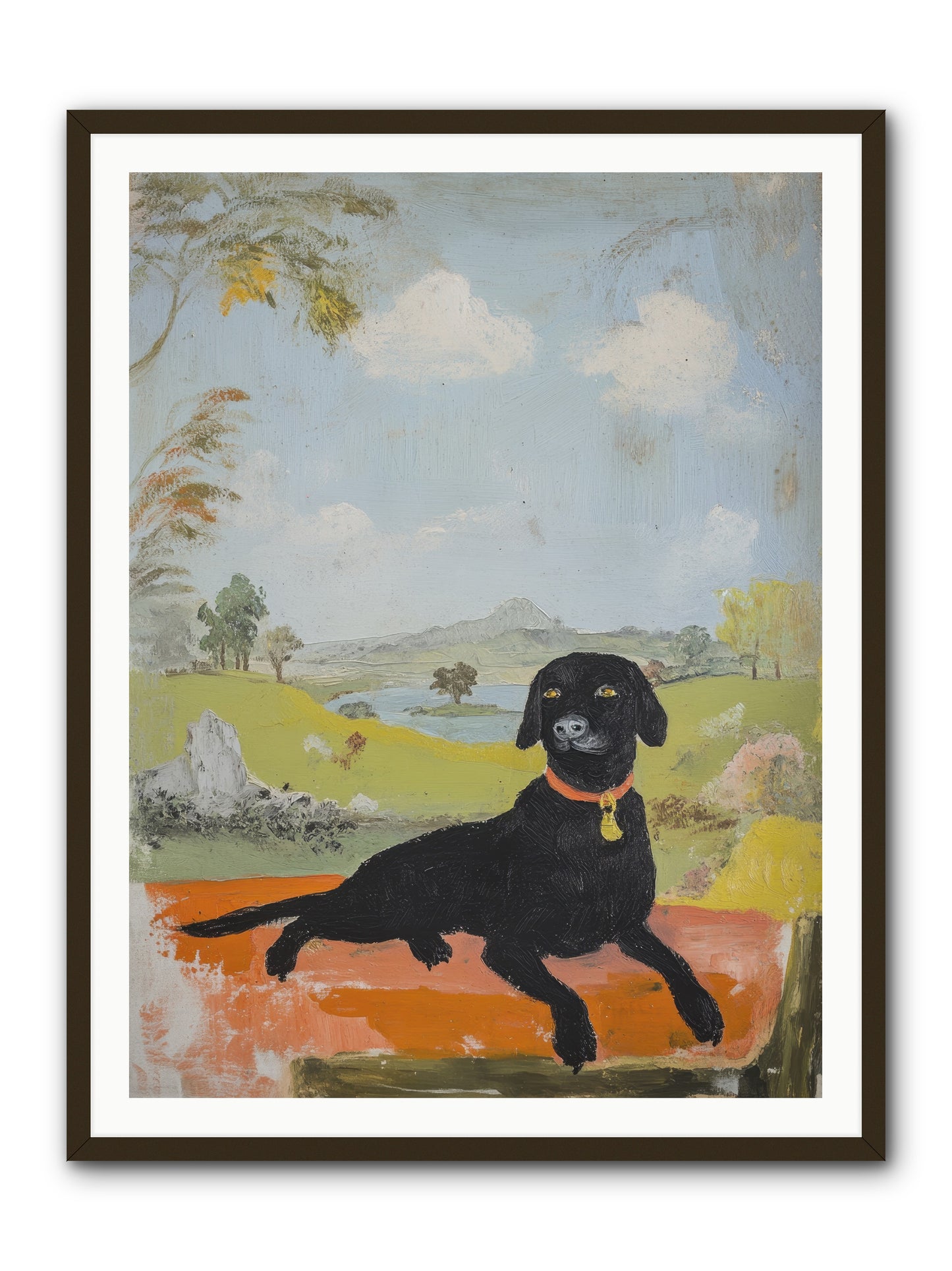 Cleopatra -- Framed Print - Black 36x48