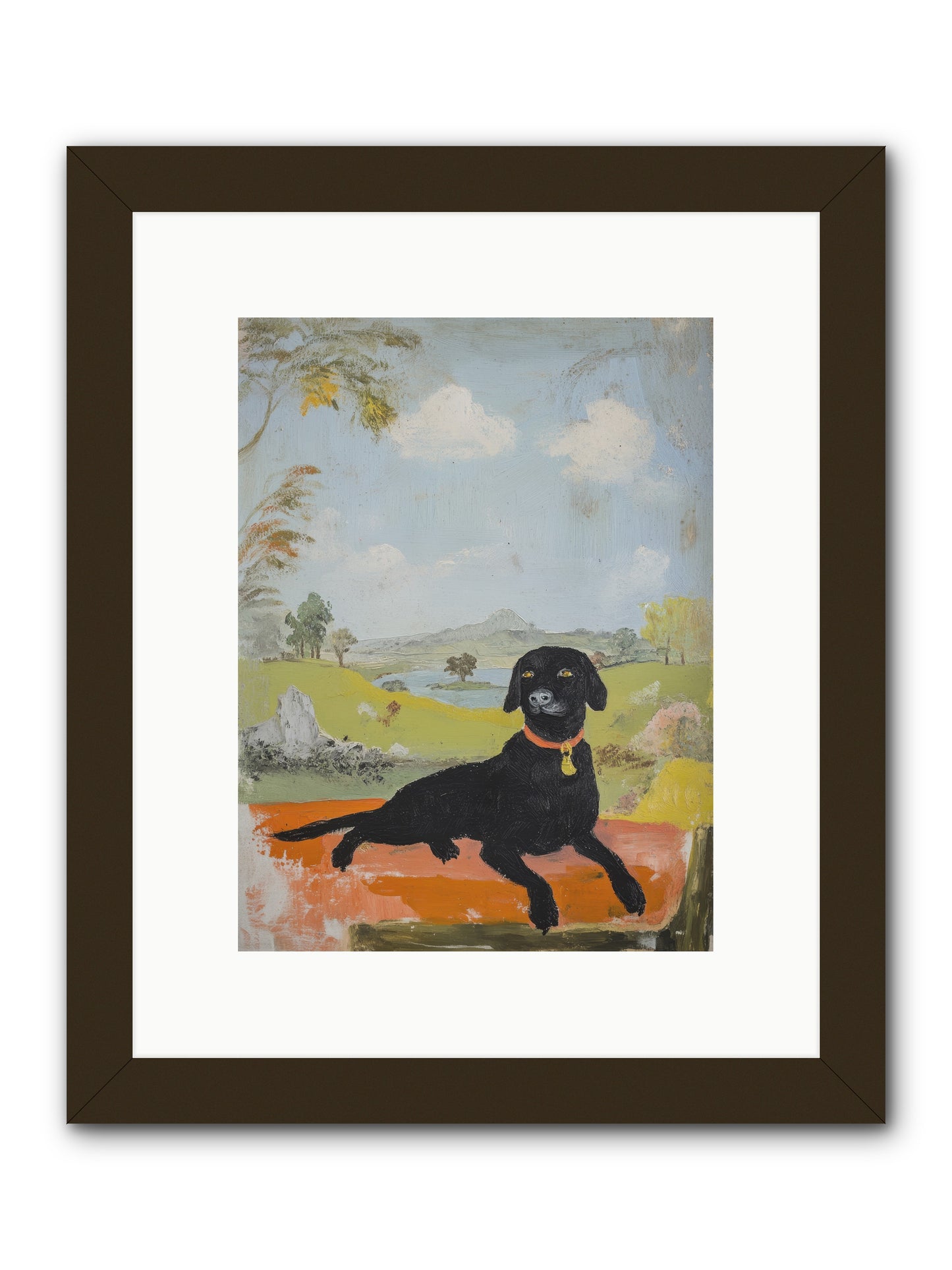 Cleopatra -- Framed Print - Black 9x12