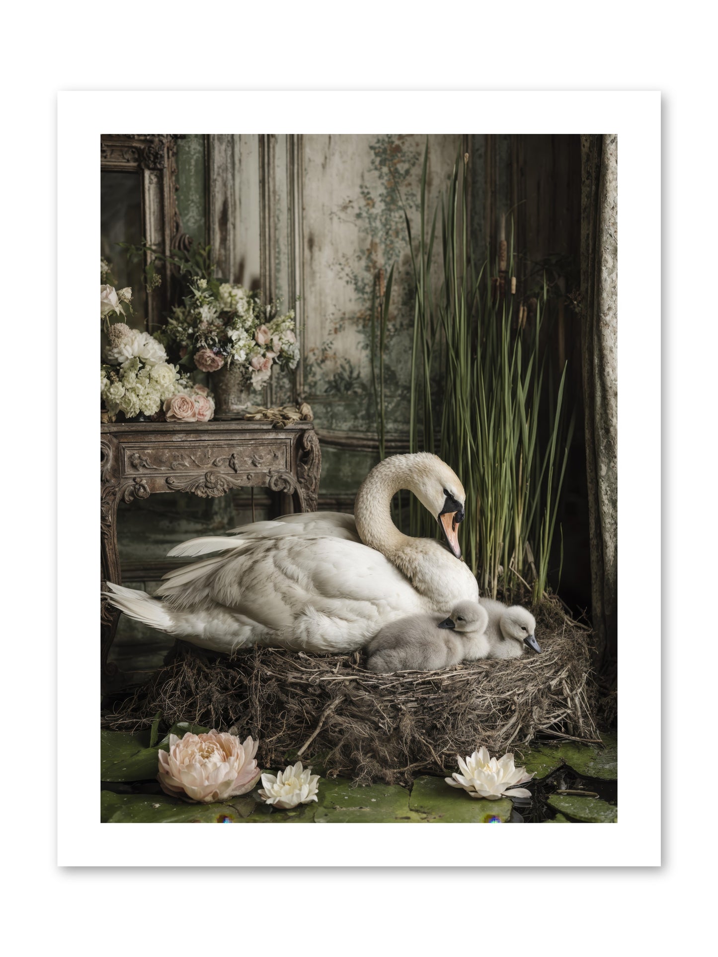 Cloud-Kissed -- Loose Canvas Print 12x16