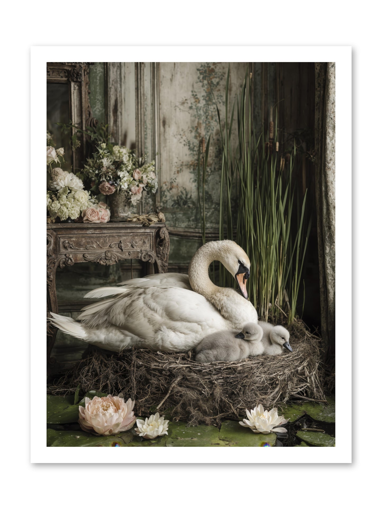 Cloud-Kissed -- Loose Canvas Print 18x24