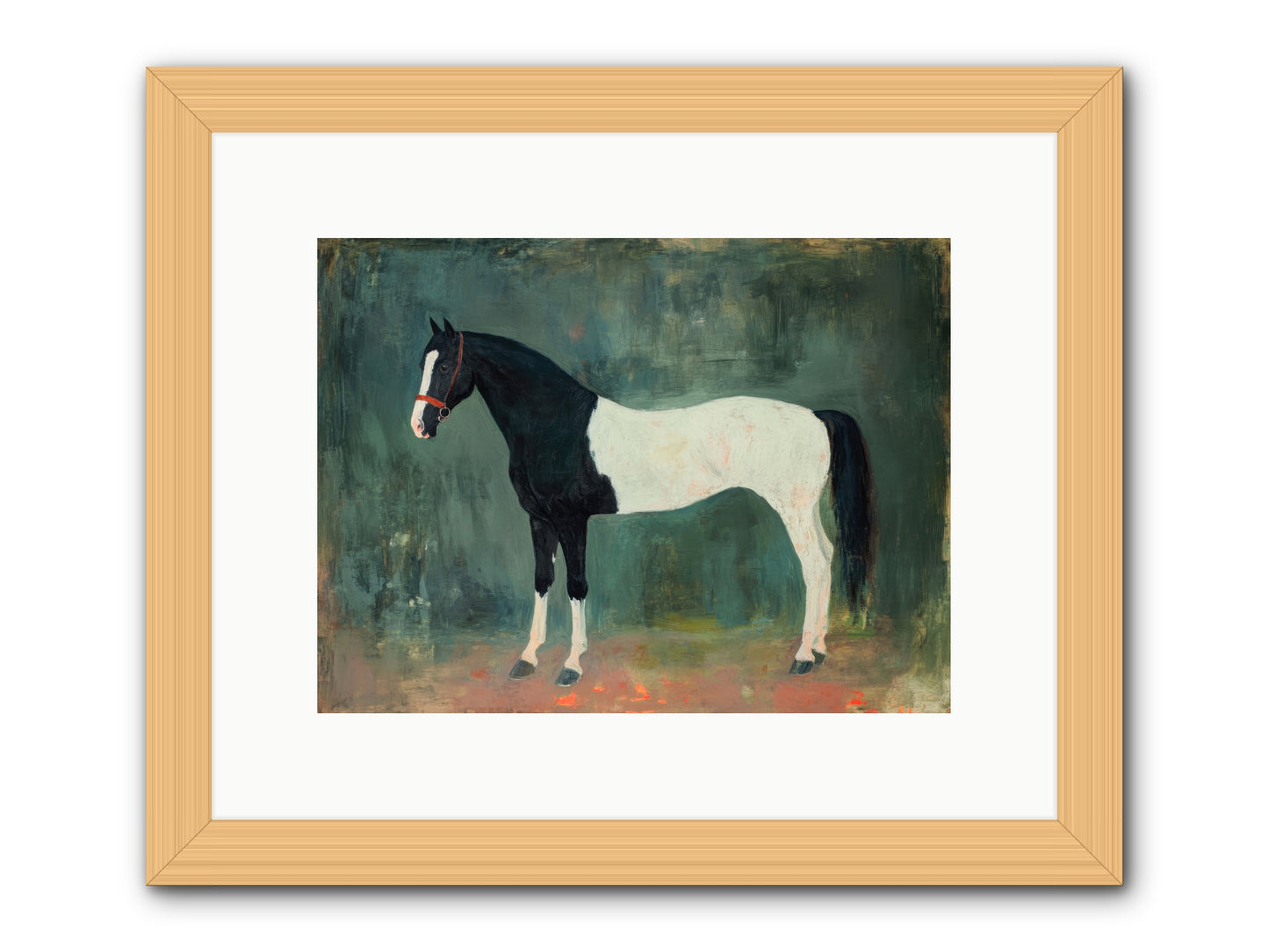 Cloud Rider -- Framed Print - Natural 12x9