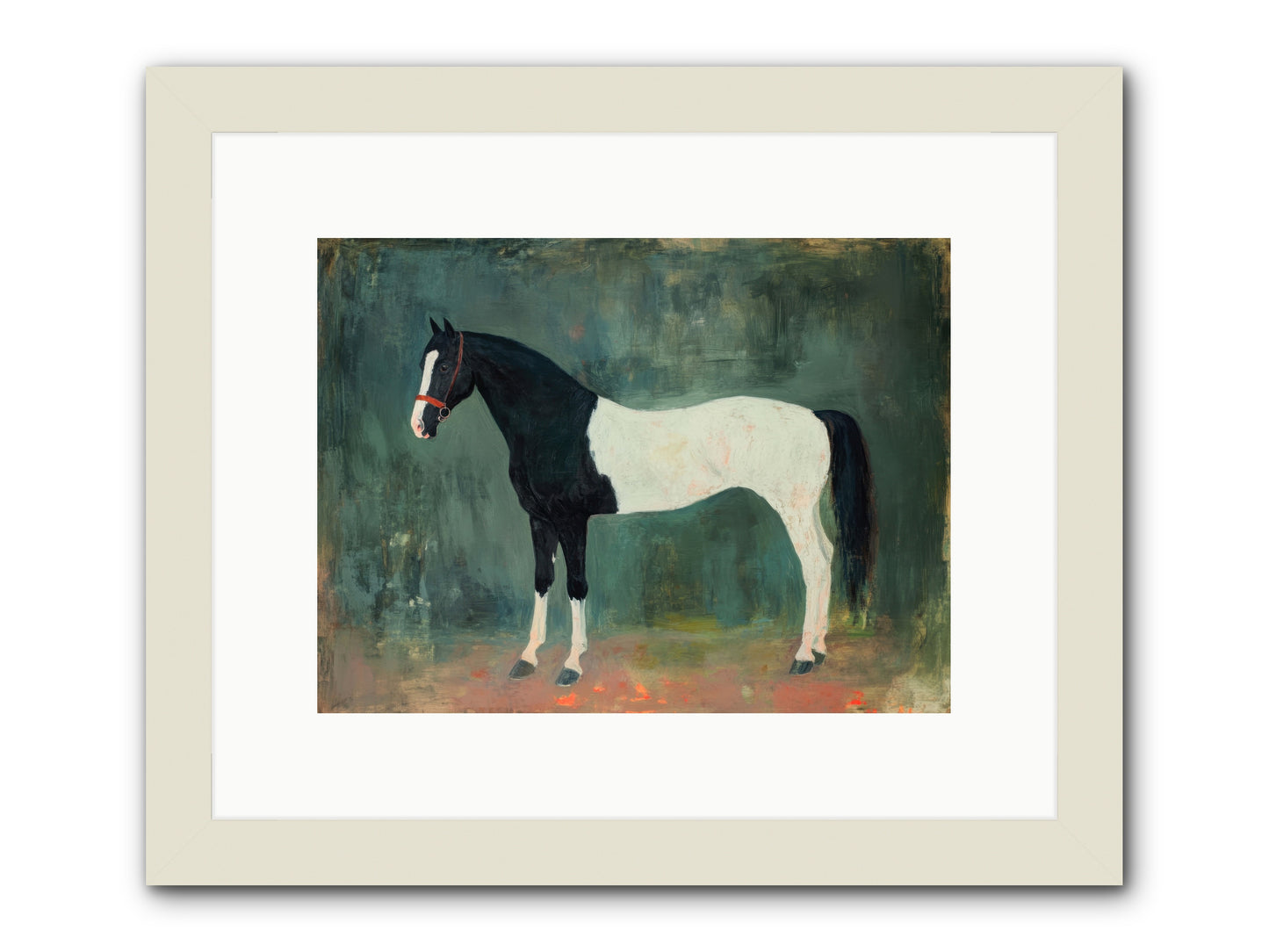 Cloud Rider -- Framed Print - White 12x9