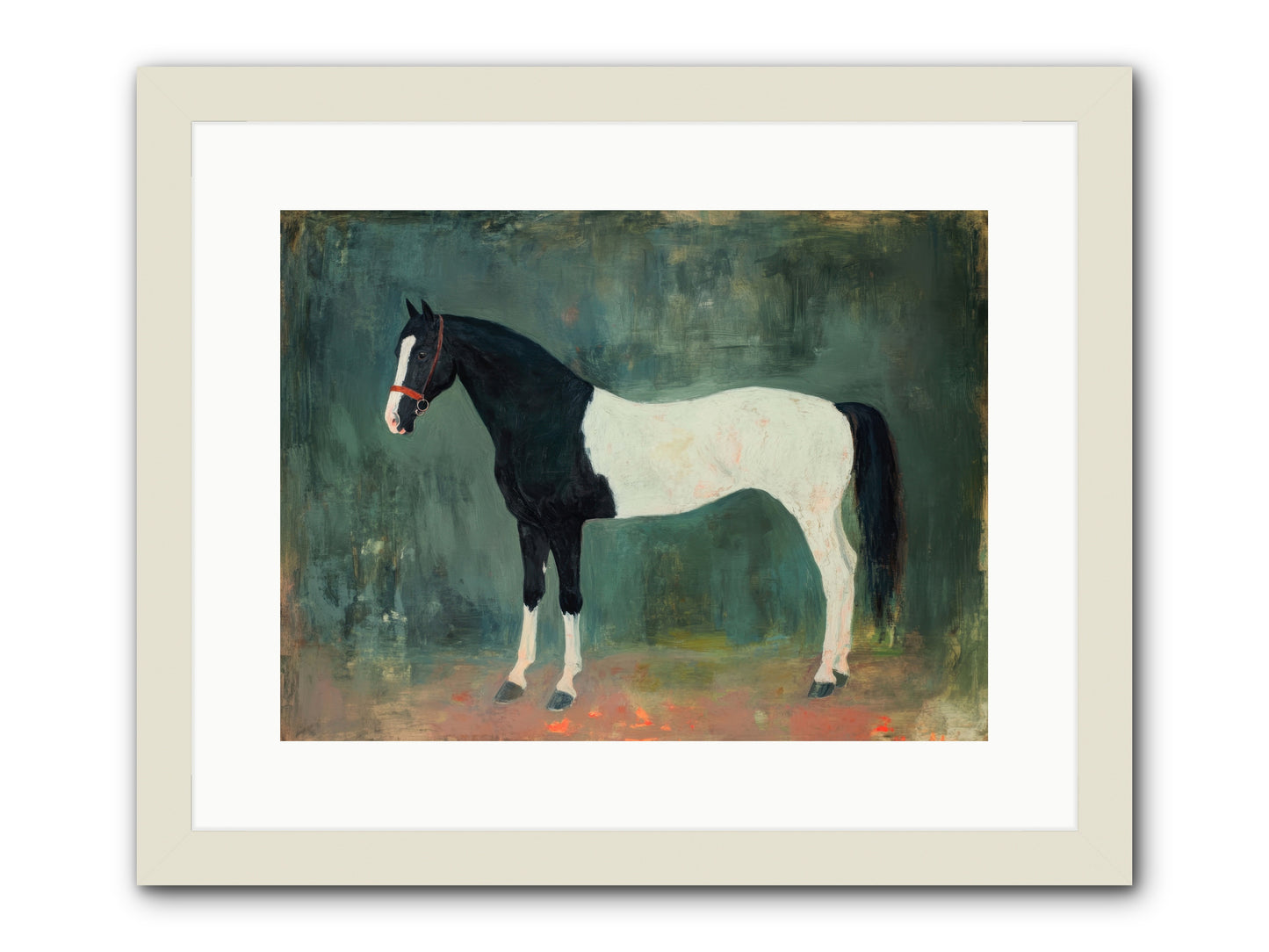 Cloud Rider -- Framed Print - White 16x12