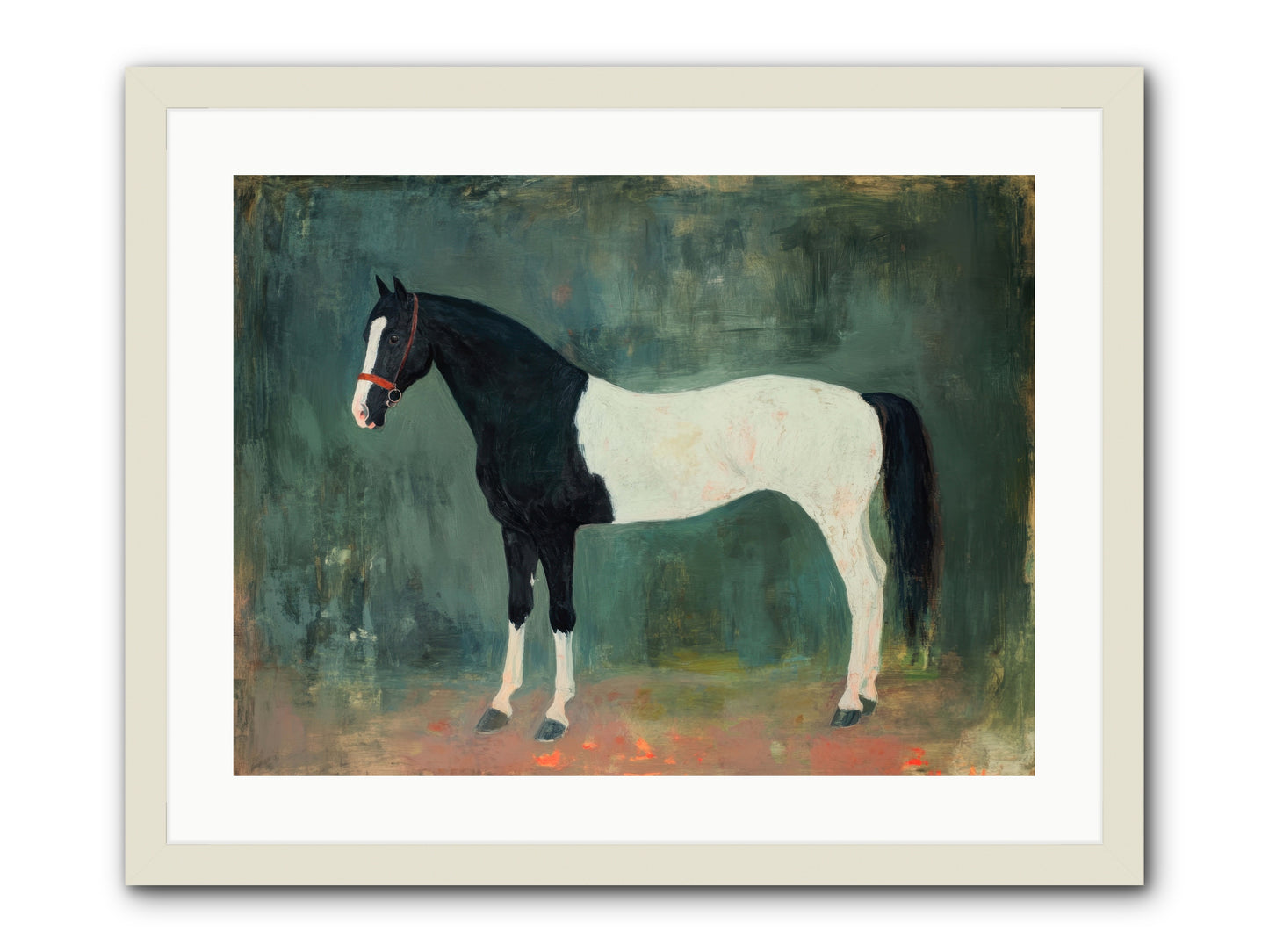Cloud Rider -- Framed Print - White 24x18