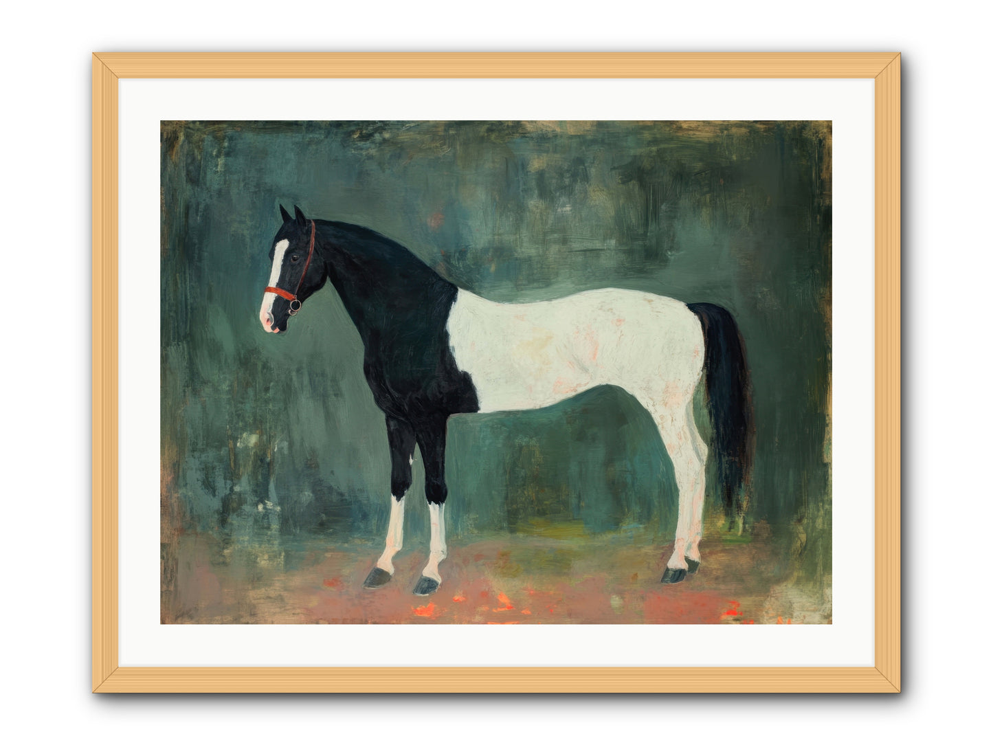 Cloud Rider -- Framed Print - Natural 32x24