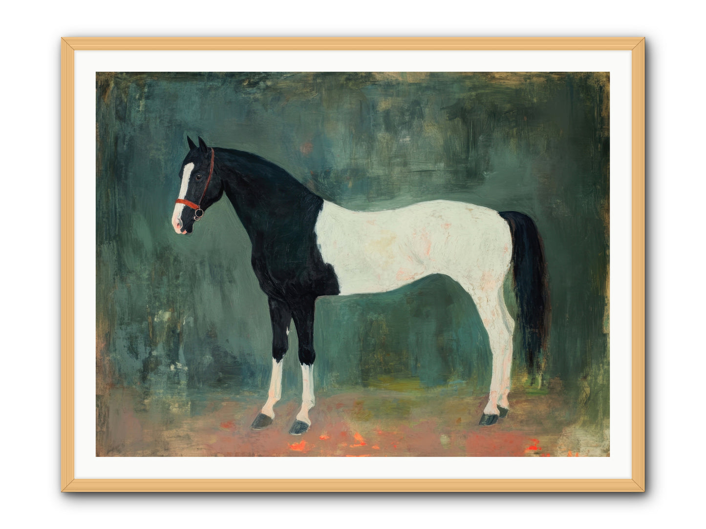 Cloud Rider -- Framed Print - Natural 48x36