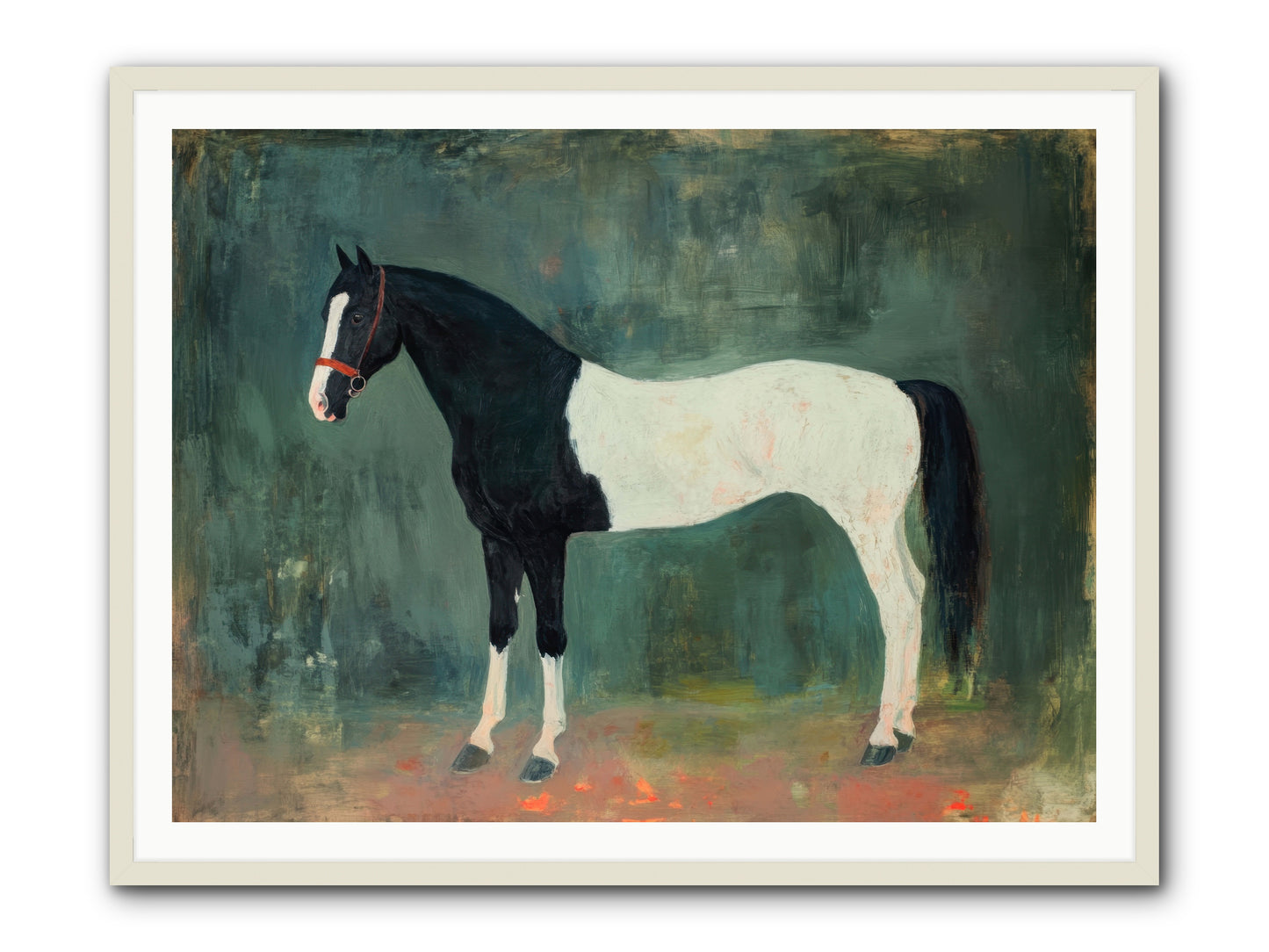 Cloud Rider -- Framed Print - White 48x36
