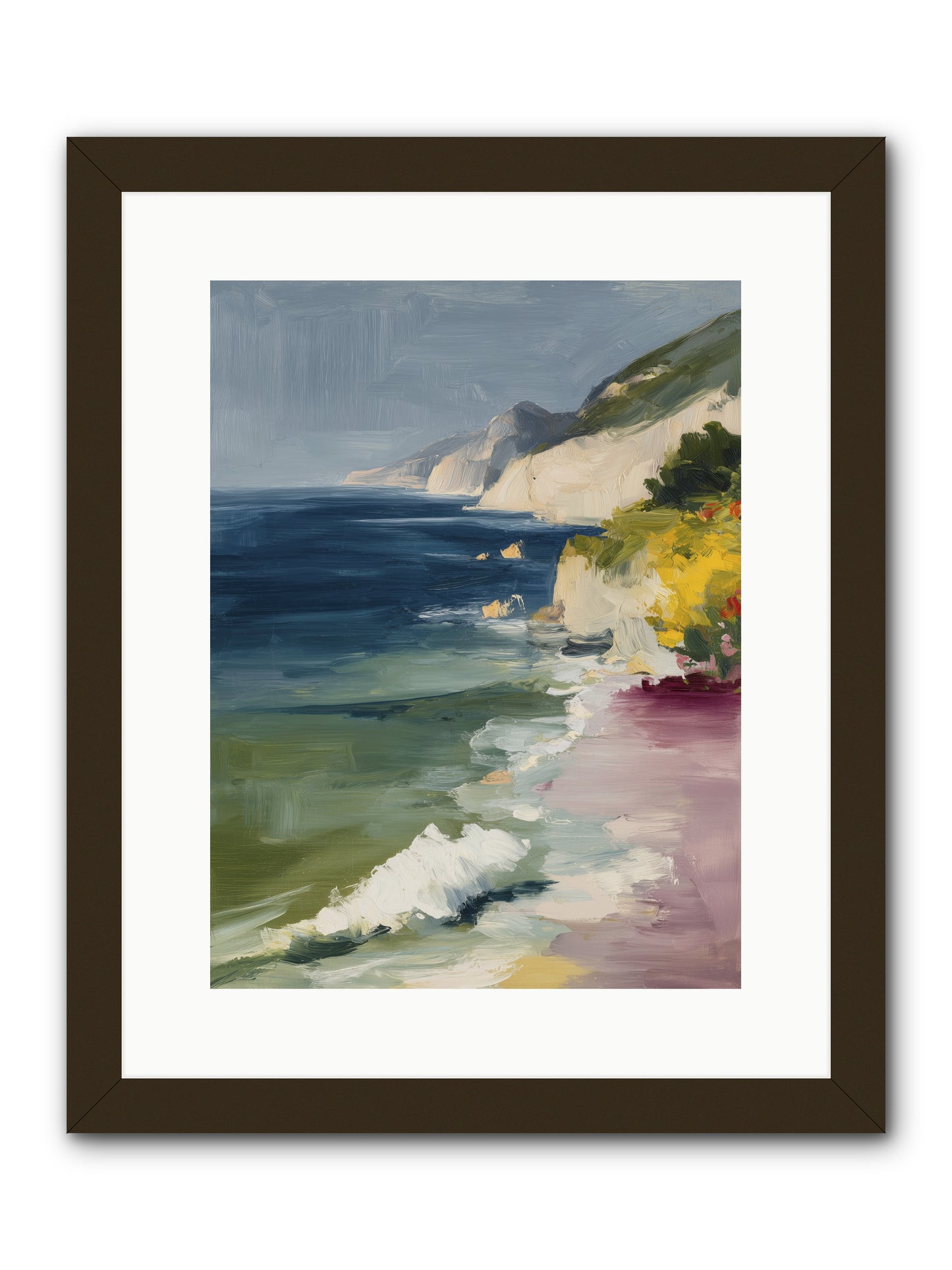 Cloudless Skies -- Framed Print - Black 12x16