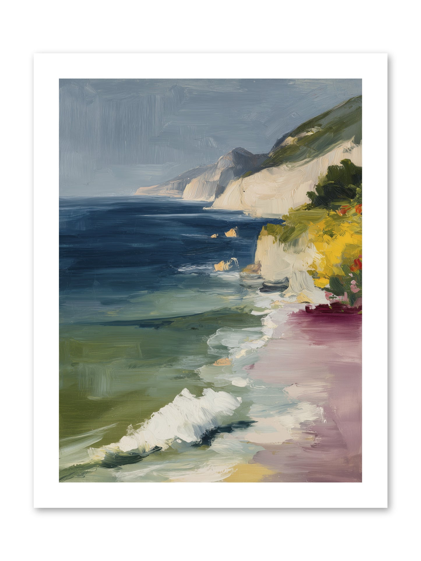 Cloudless Skies -- Loose Canvas Print 12x16
