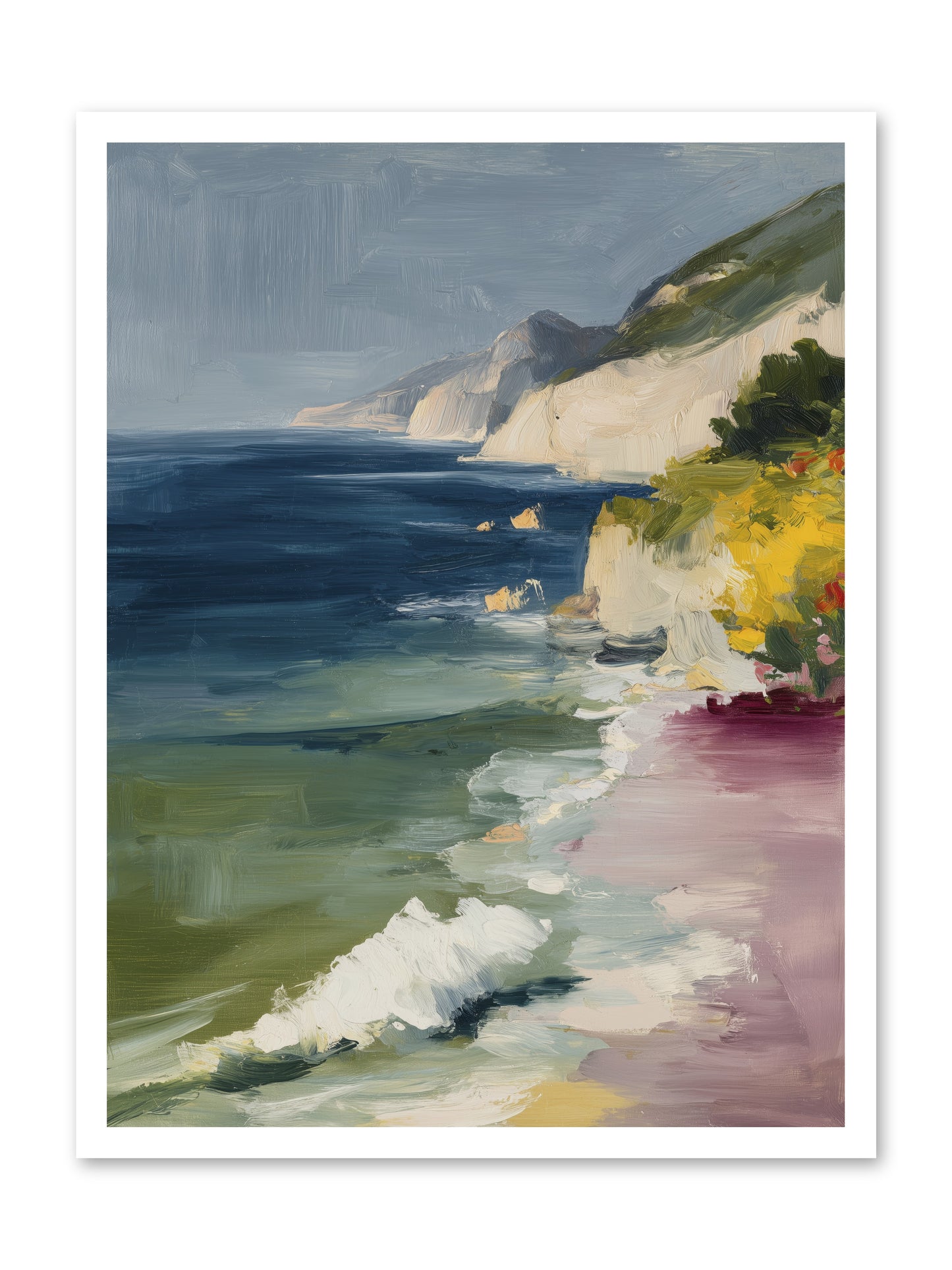Cloudless Skies -- Paper Print 24x32