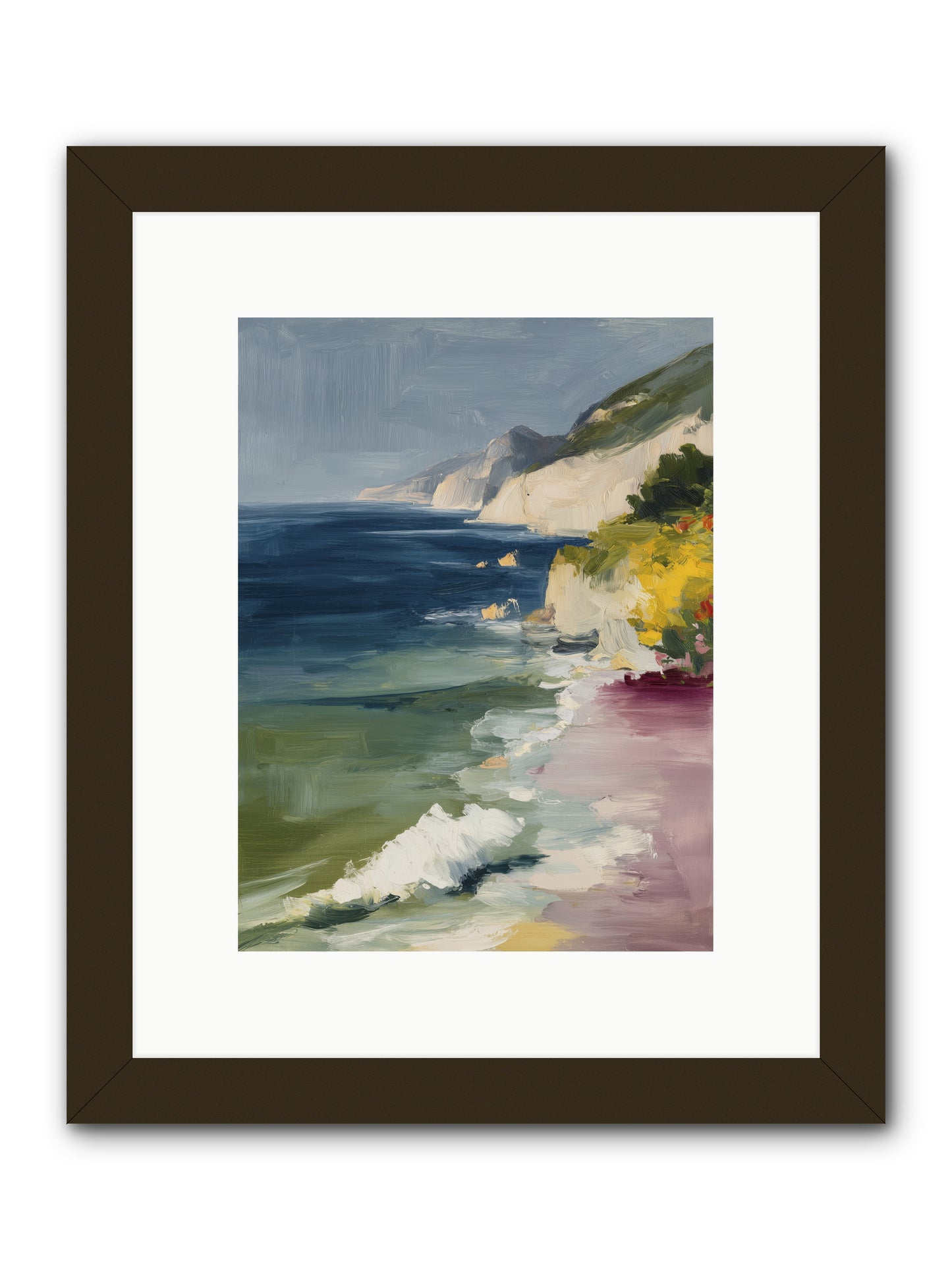 Cloudless Skies -- Framed Print - Black 9x12