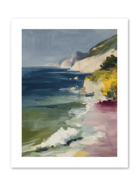 Cloudless Skies -- Paper Print 9x12