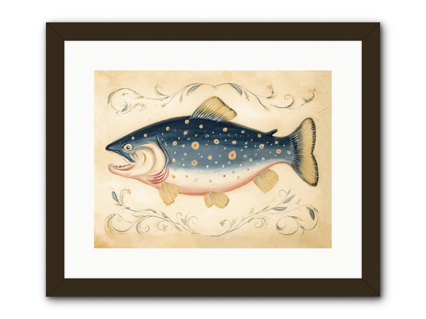 Coastal Drifter -- Framed Print - Black 16x12