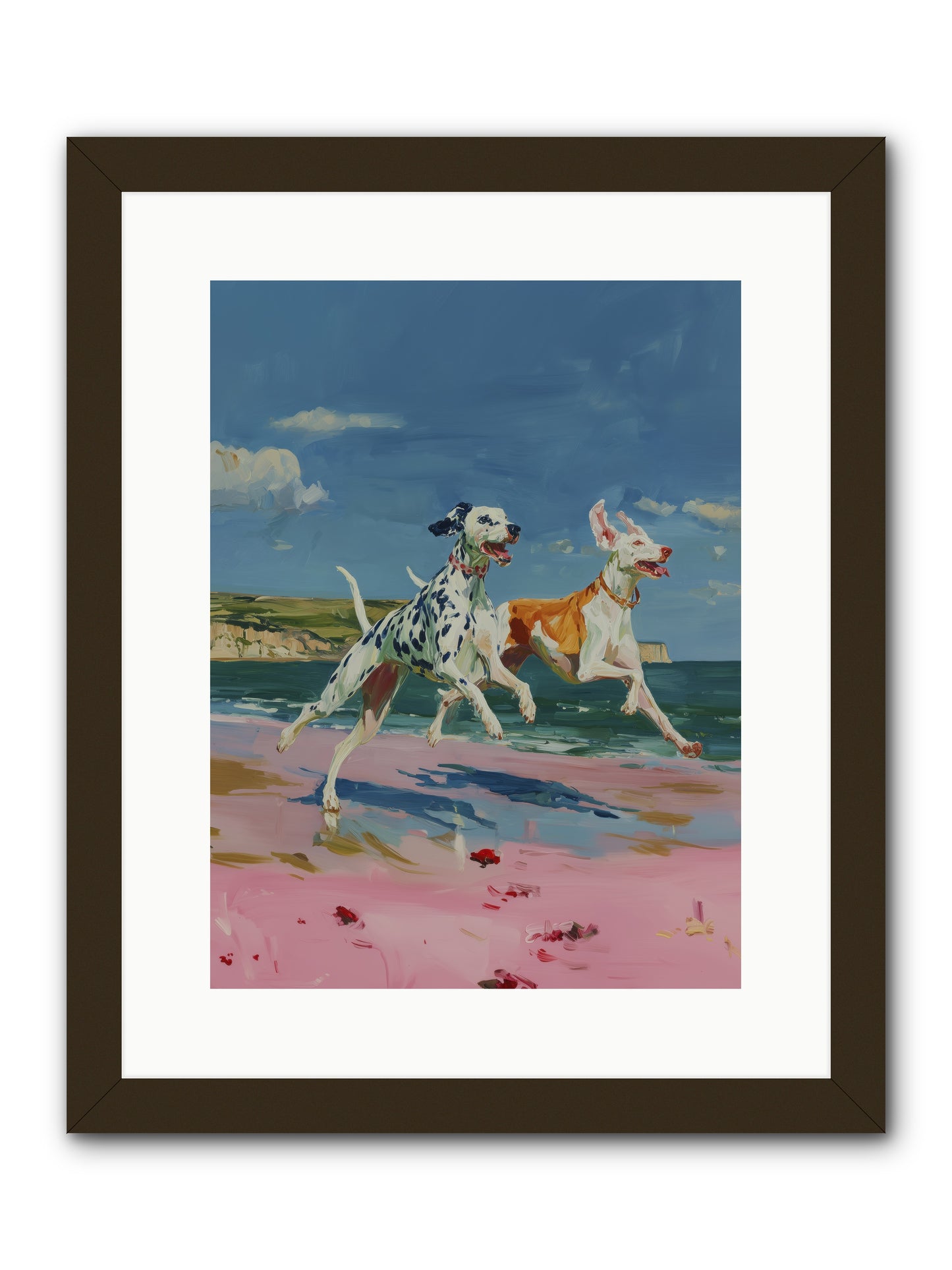 Coastal Outlaws -- Framed Print - Black 12x16
