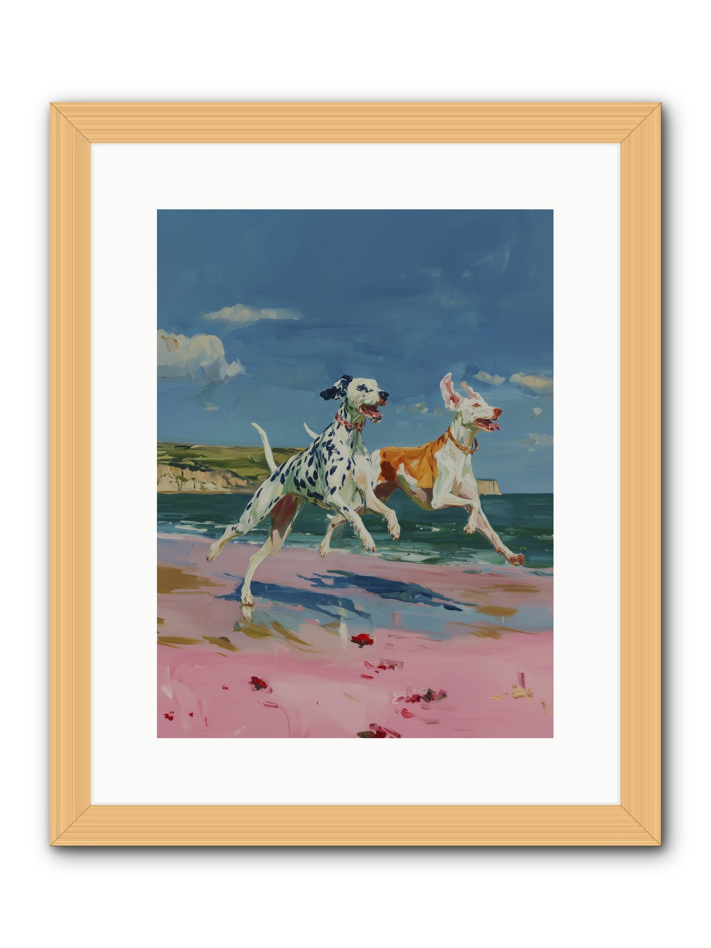 Coastal Outlaws -- Framed Print - Natural 12x16
