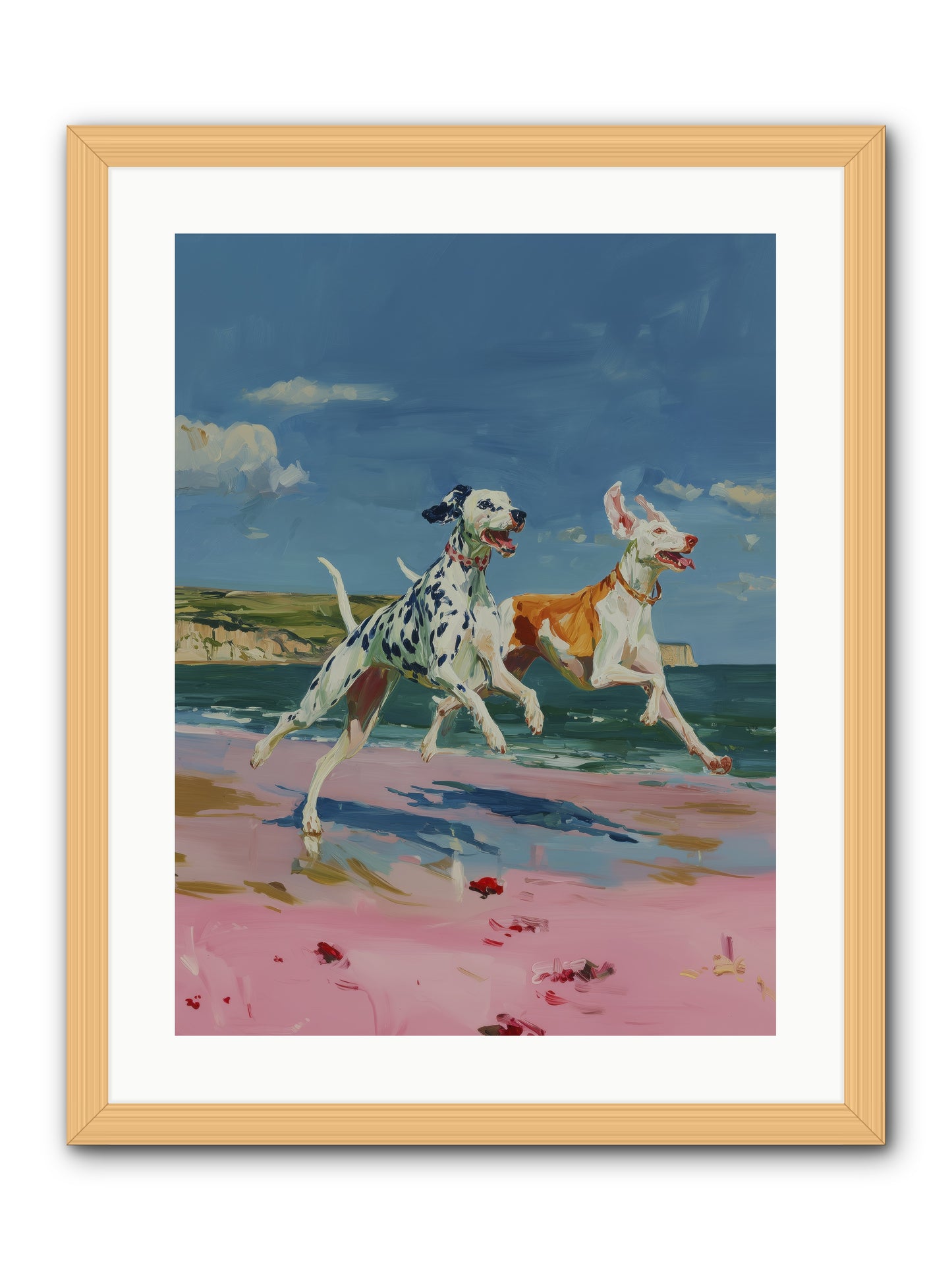 Coastal Outlaws -- Framed Print - Natural 18x24