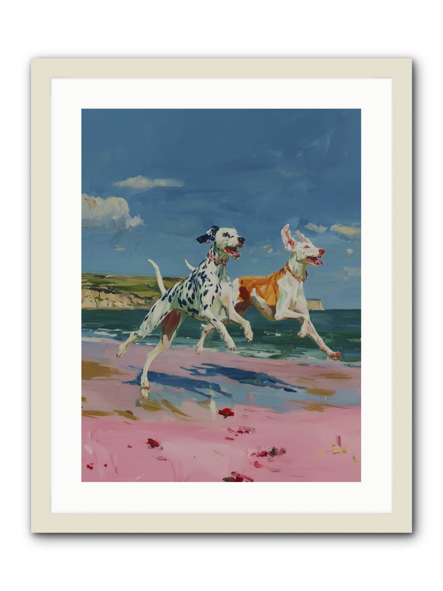 Coastal Outlaws -- Framed Print - White 18x24