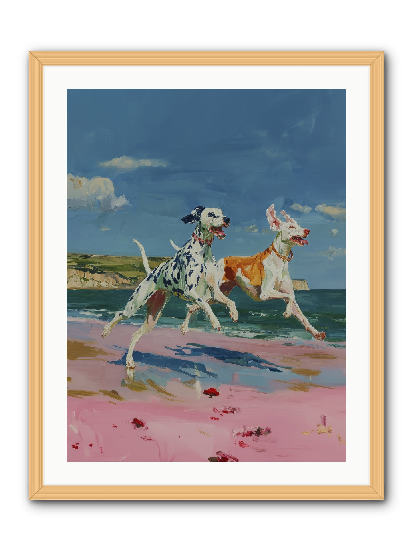 Coastal Outlaws -- Framed Print - Natural 24x32