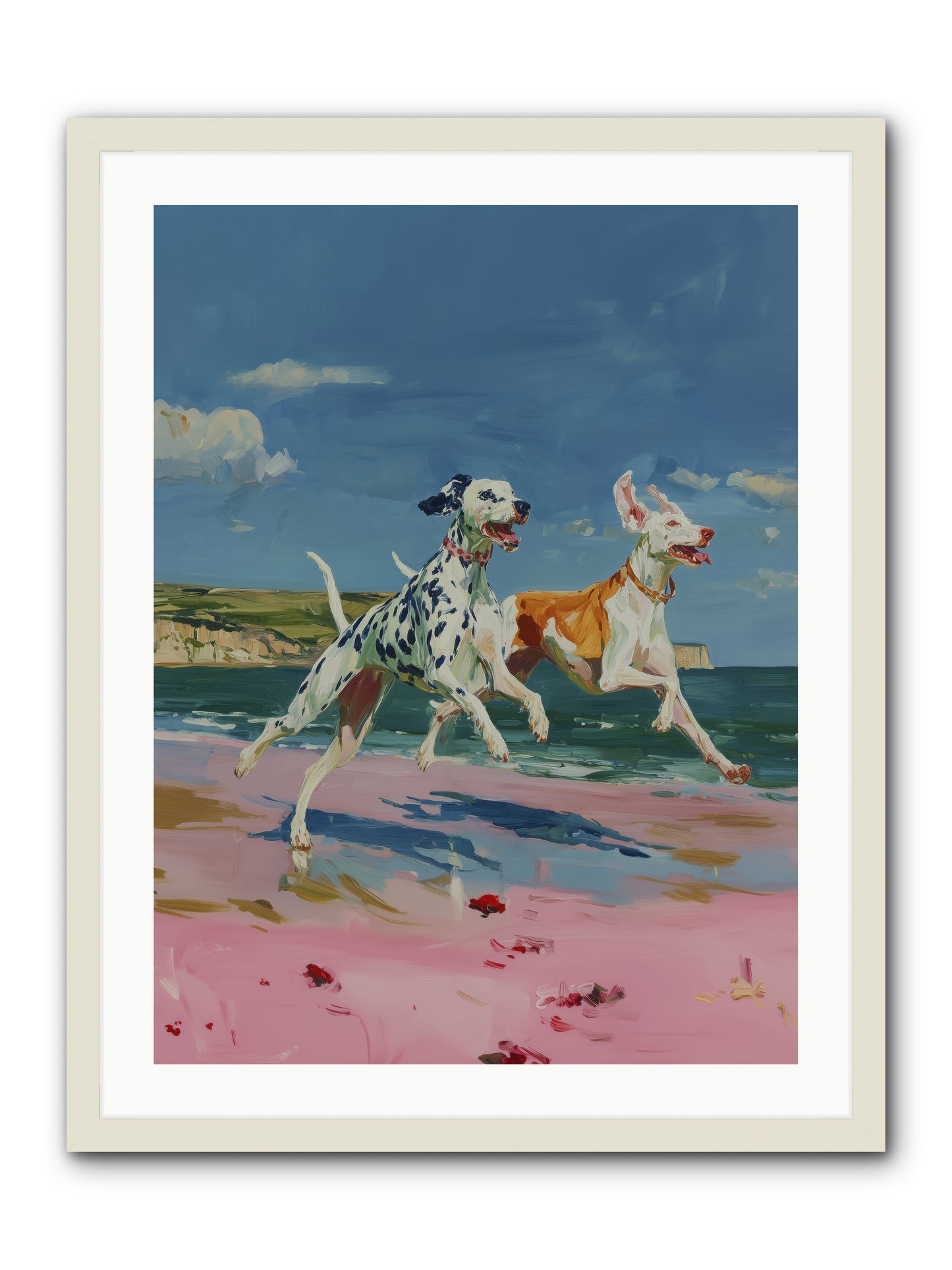 Coastal Outlaws -- Framed Print - White 24x32