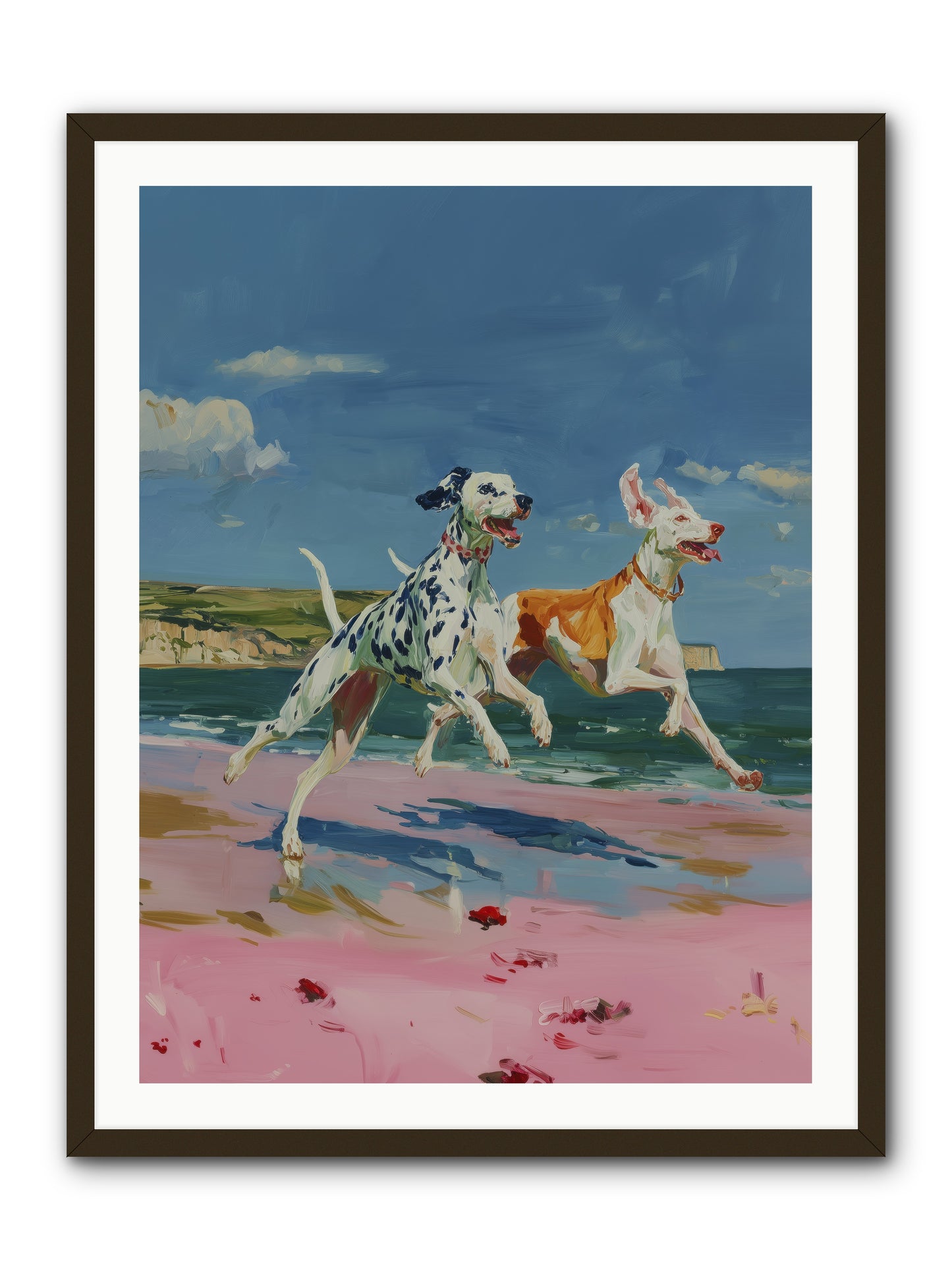 Coastal Outlaws -- Framed Print - Black 30x40
