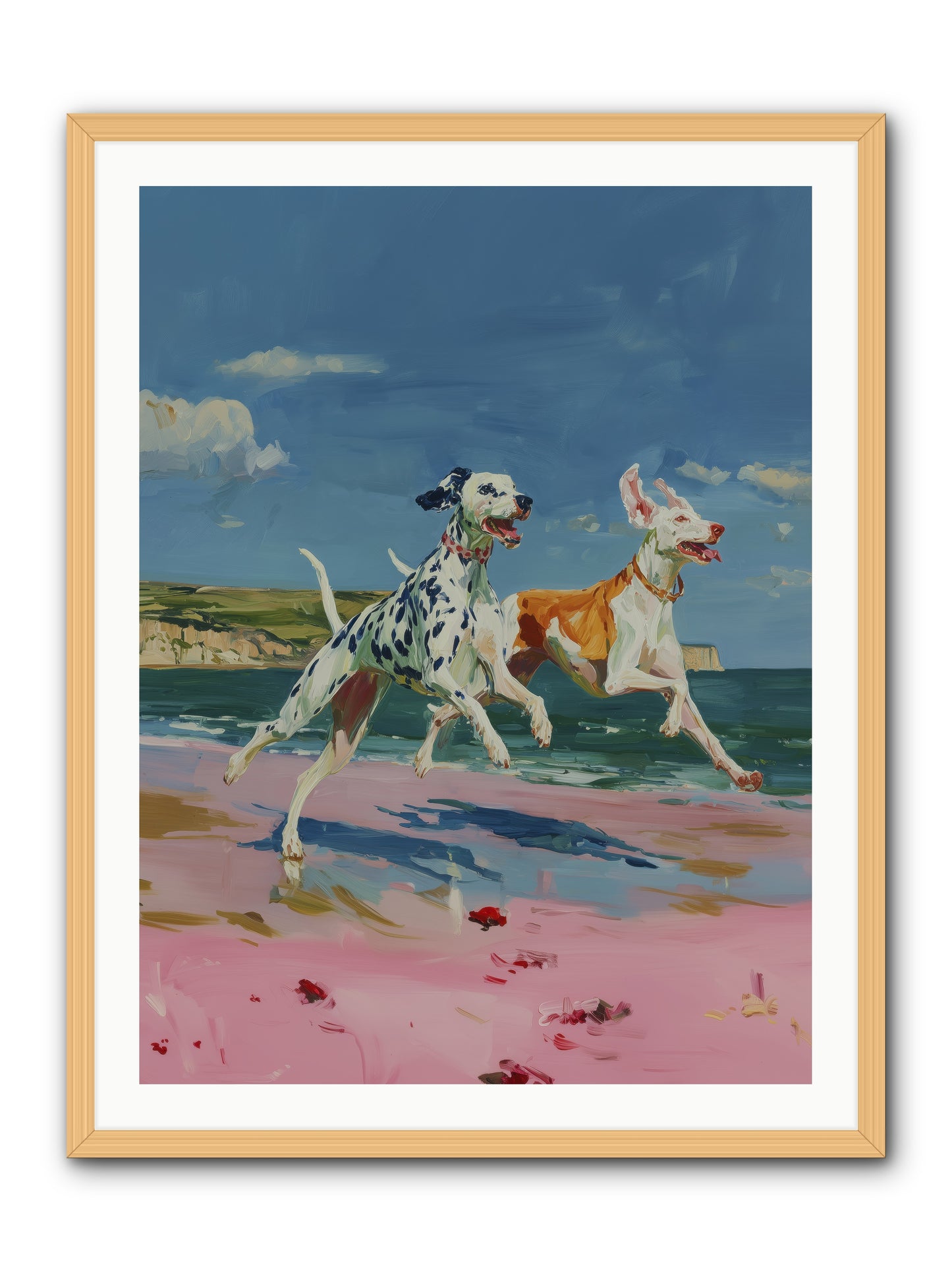 Coastal Outlaws -- Framed Print - Natural 30x40