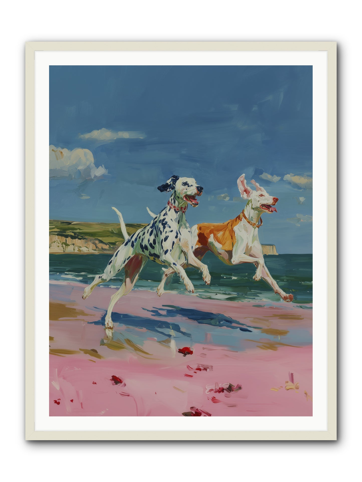 Coastal Outlaws -- Framed Print - White 36x48