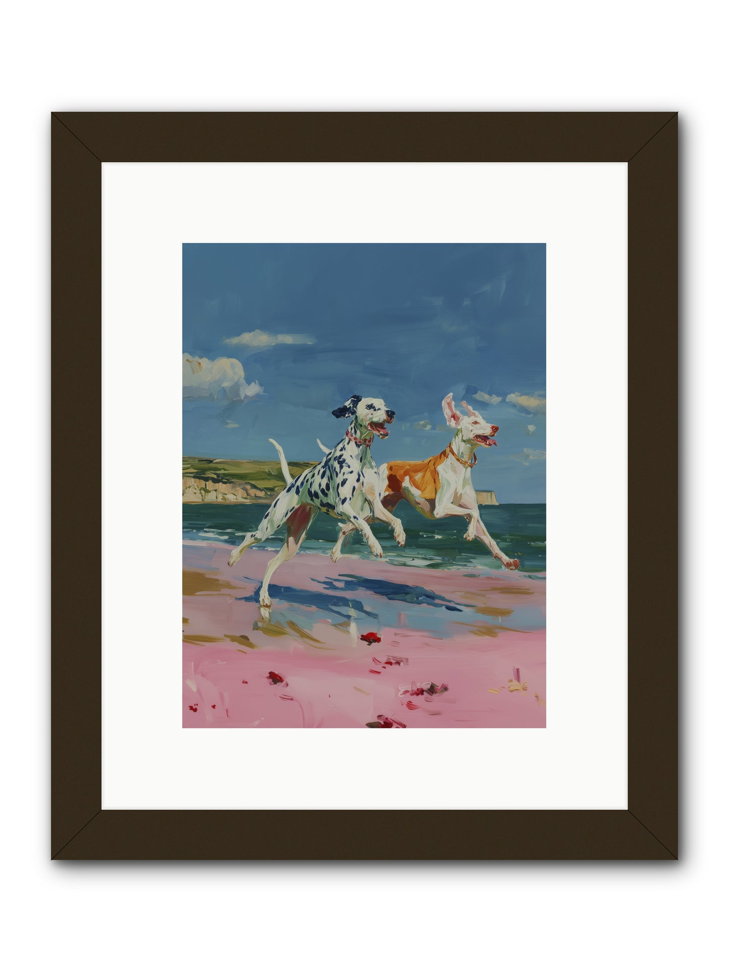 Coastal Outlaws -- Framed Print - Black 9x12
