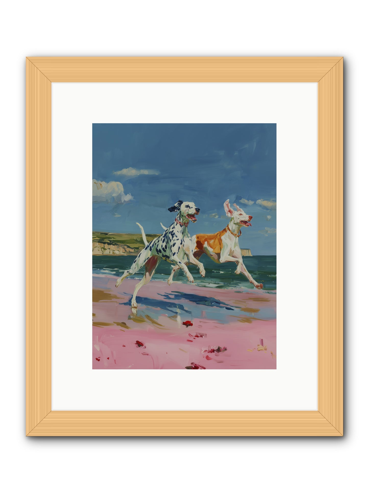 Coastal Outlaws -- Framed Print - Natural 9x12