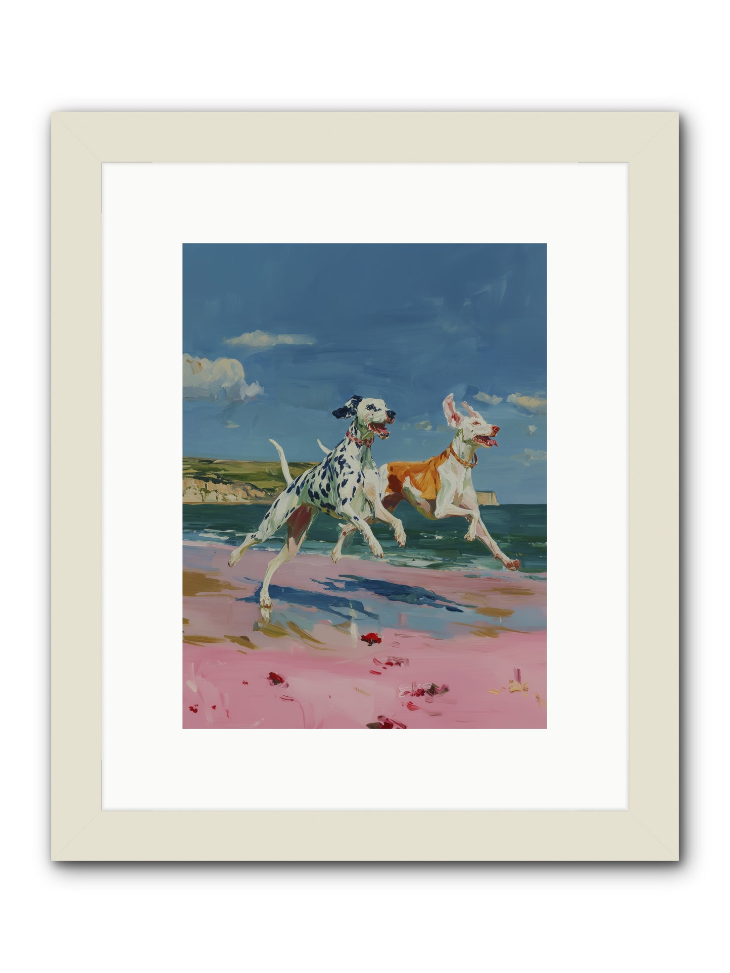 Coastal Outlaws -- Framed Print - White 9x12