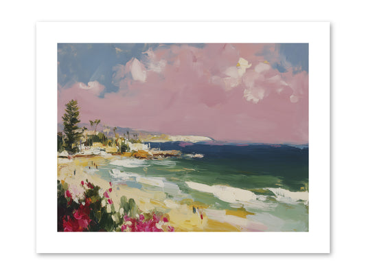 Coastal Wandering -- Paper Print 12x9