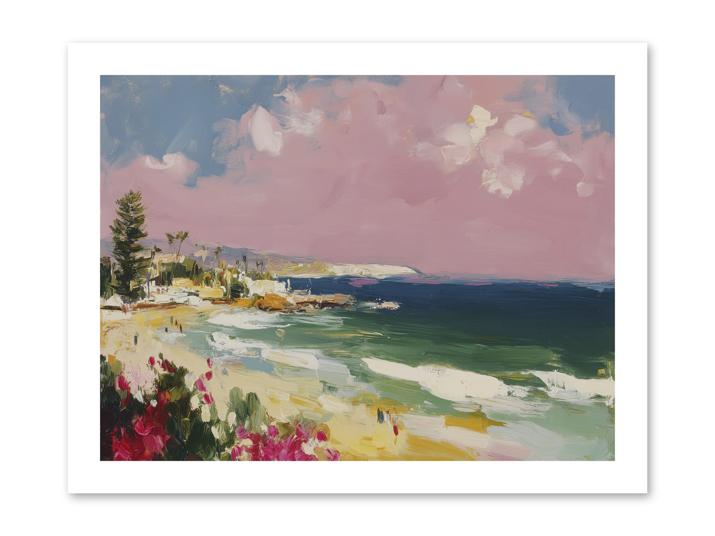 Coastal Wandering -- Paper Print 16x12